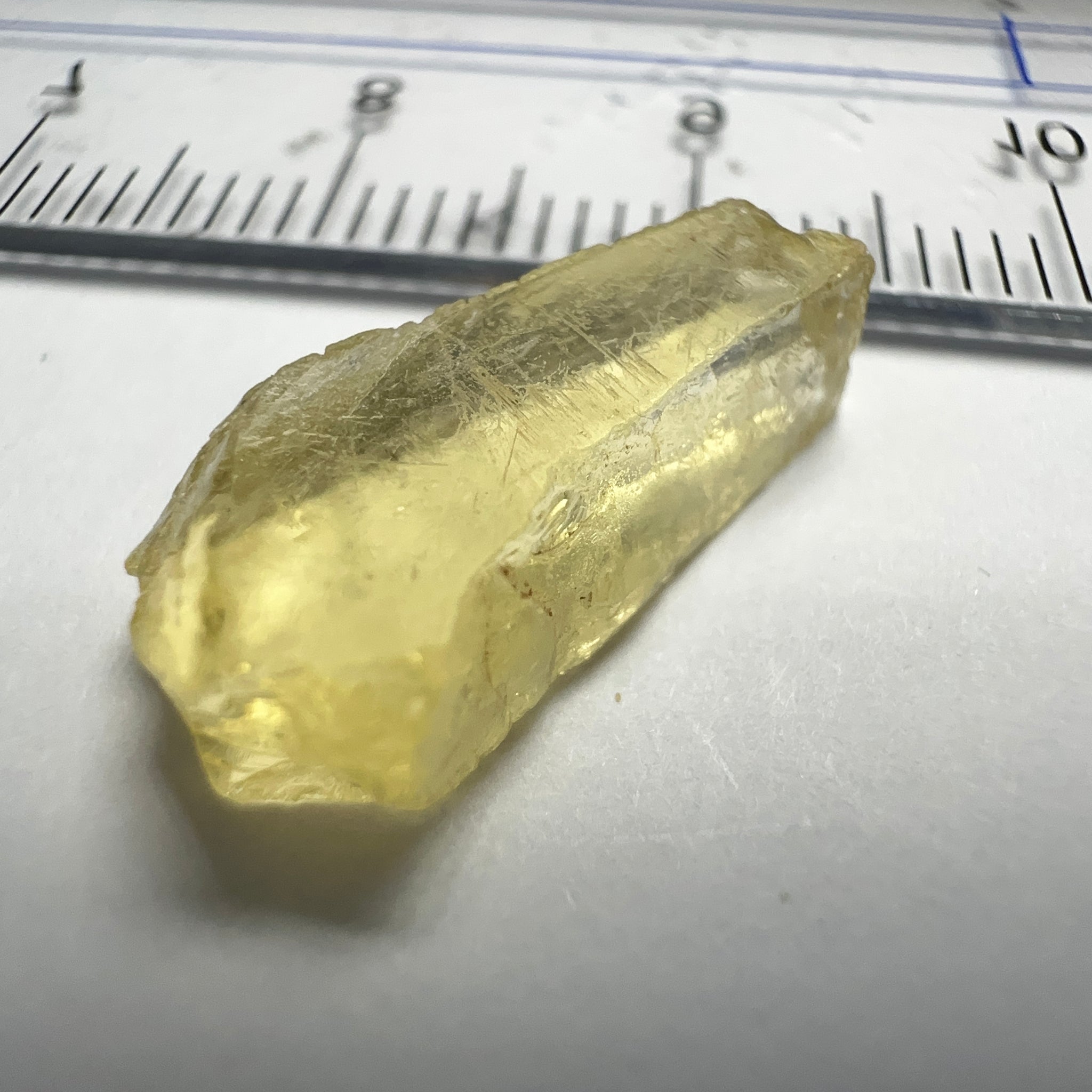 Danburite, 5.03ct, Tanzania, Untreated Unheated, needled with slight inclusions