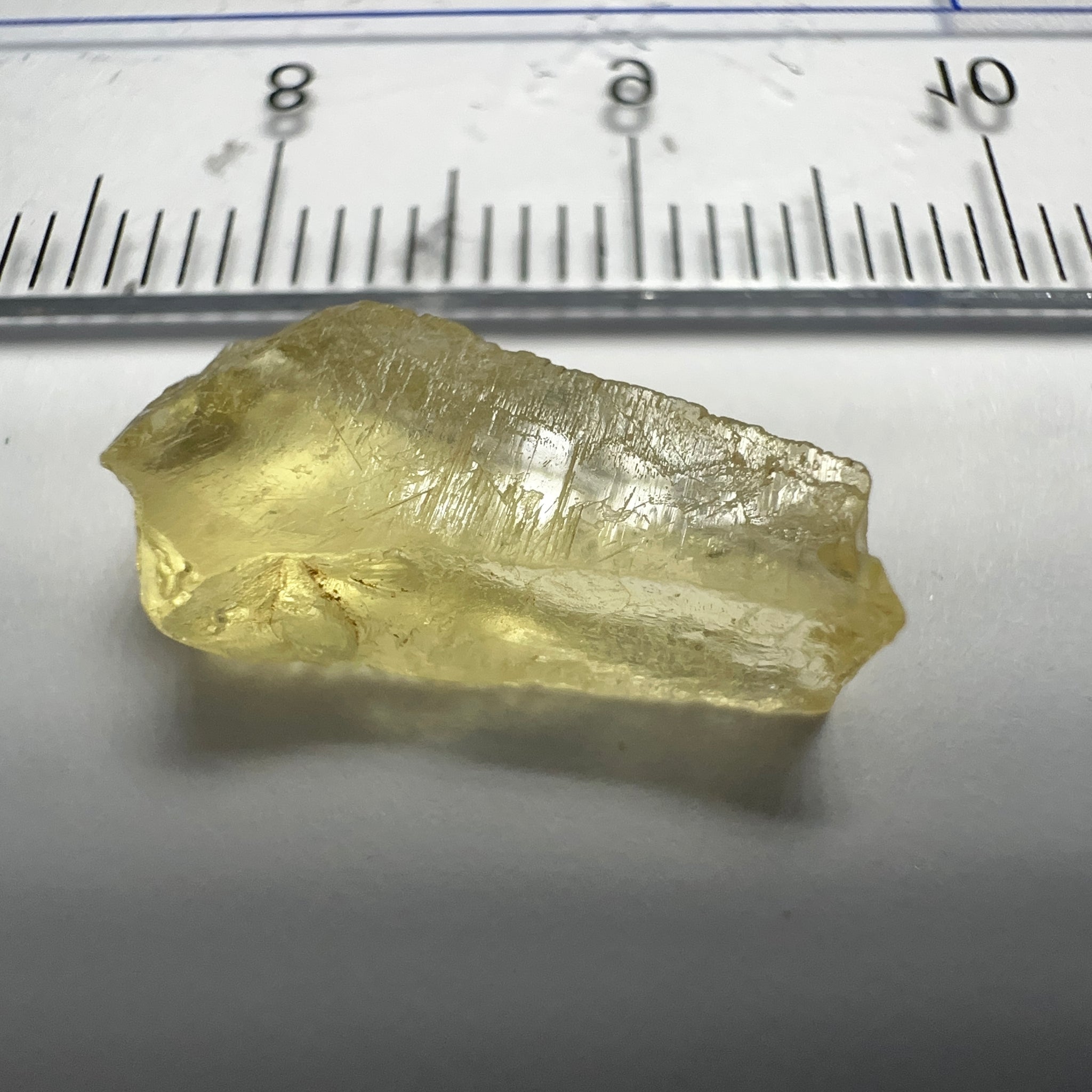Danburite, 5.03ct, Tanzania, Untreated Unheated, needled with slight inclusions