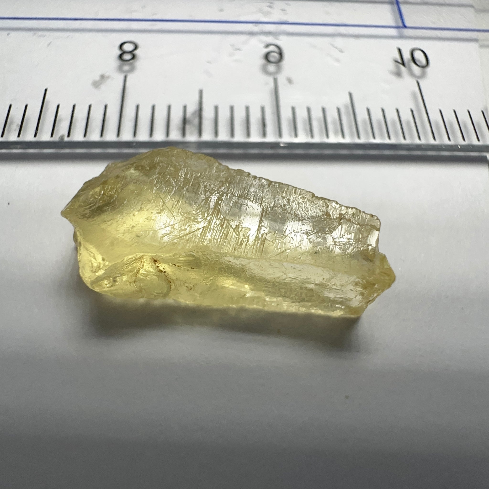 Danburite, 5.03ct, Tanzania, Untreated Unheated, needled with slight inclusions