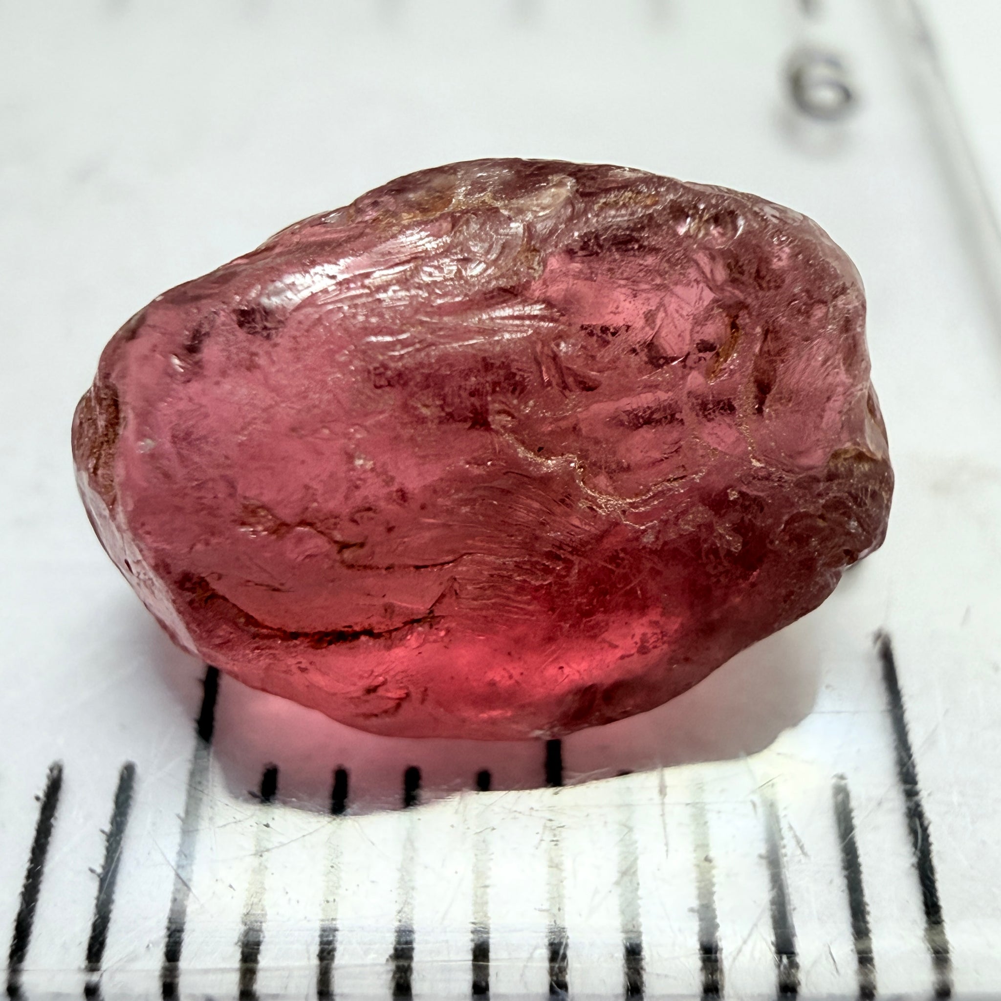 Rhodolite Garnet, 4.46ct, Umba, Tanzania, Untreated Untreated. Si