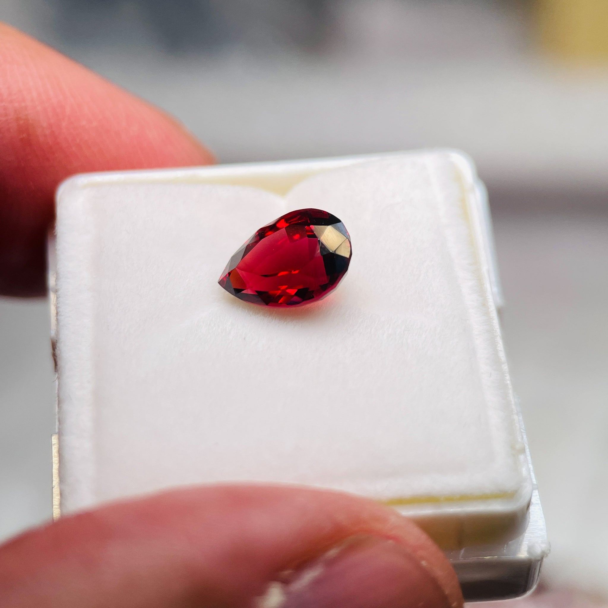 2.19Ct Umba Garnet. Tanzania. Untreated Unheated