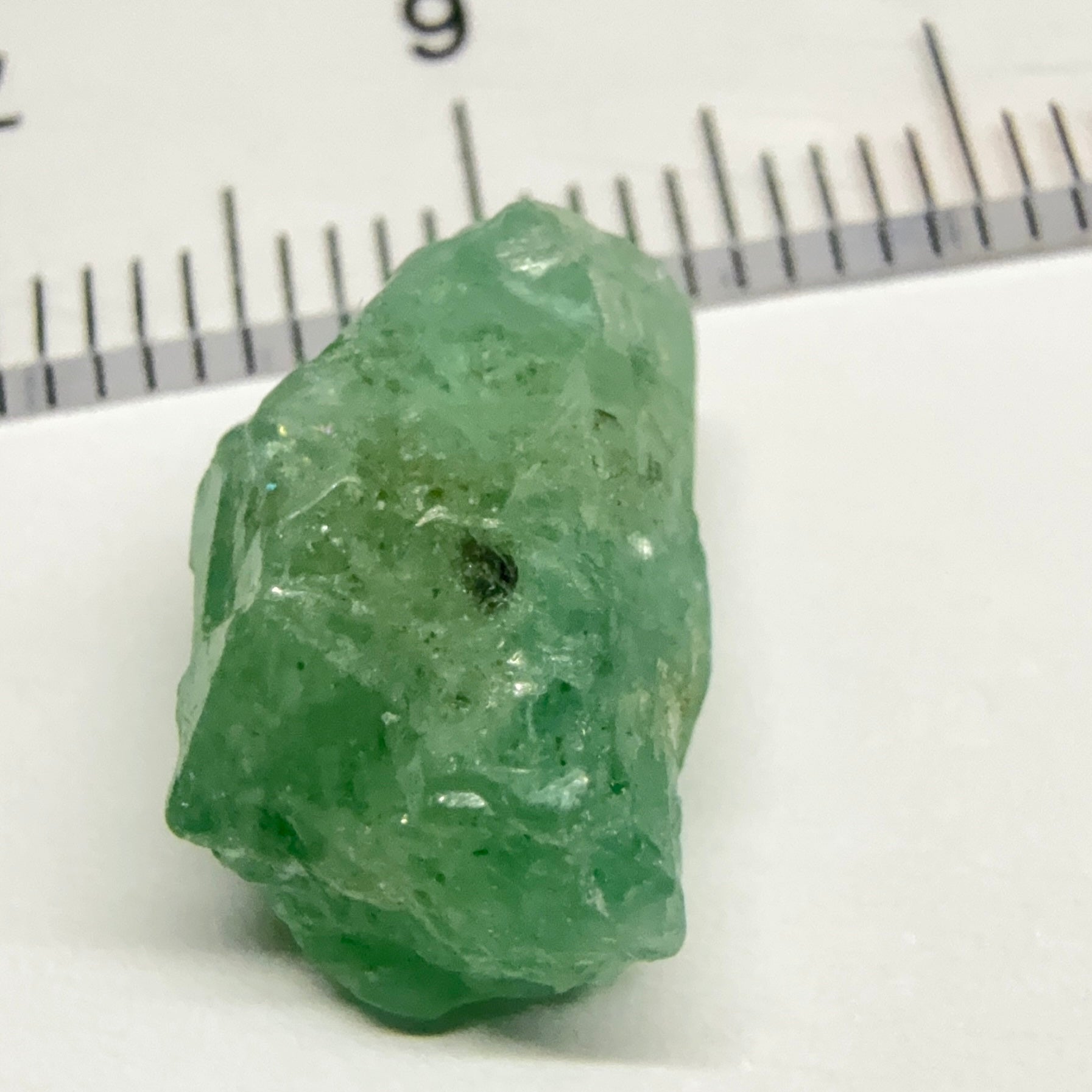 Emerald Crystal, 5.72ct, Tanzania, Untreated Unheated, specimen grade