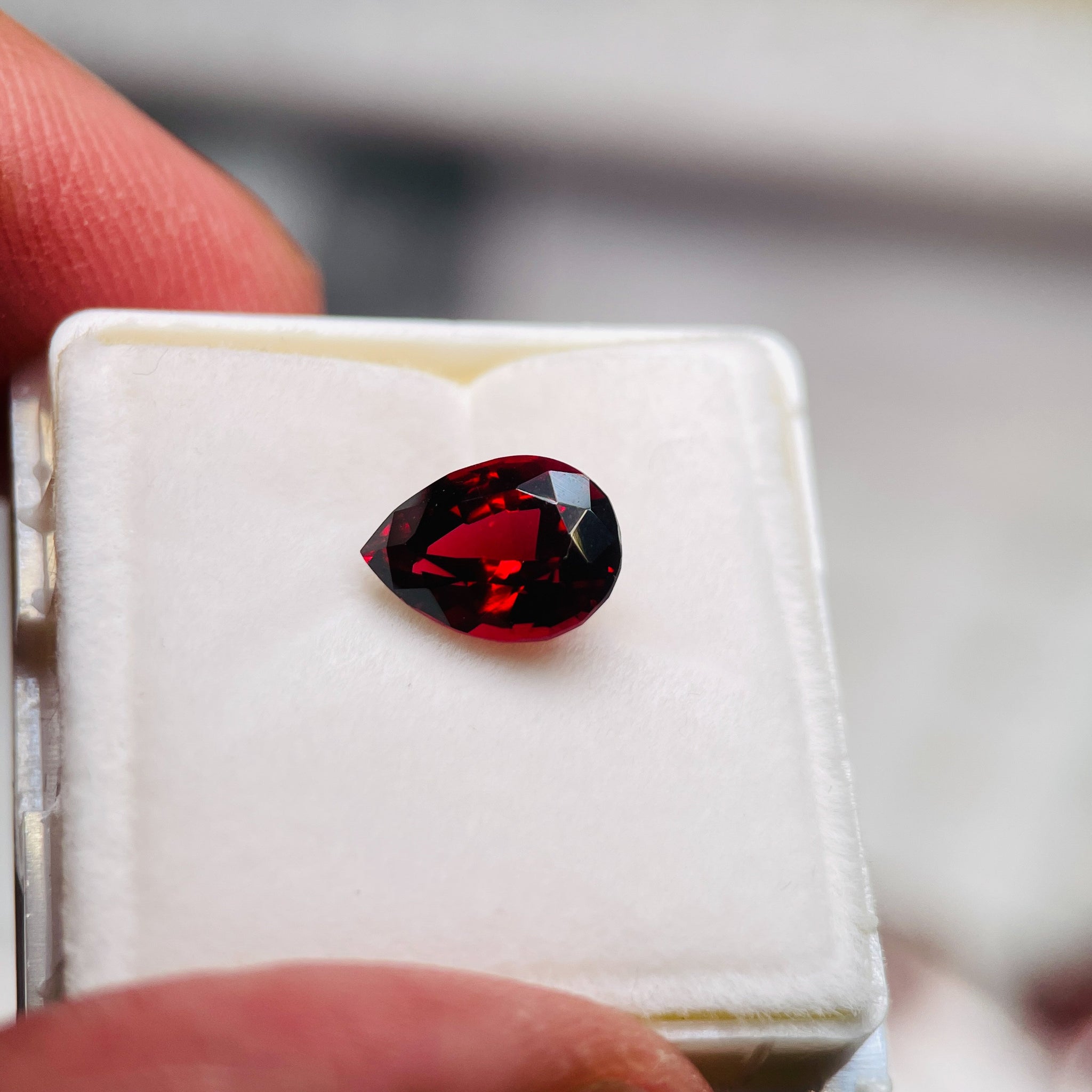 2.19Ct Umba Garnet. Tanzania. Untreated Unheated