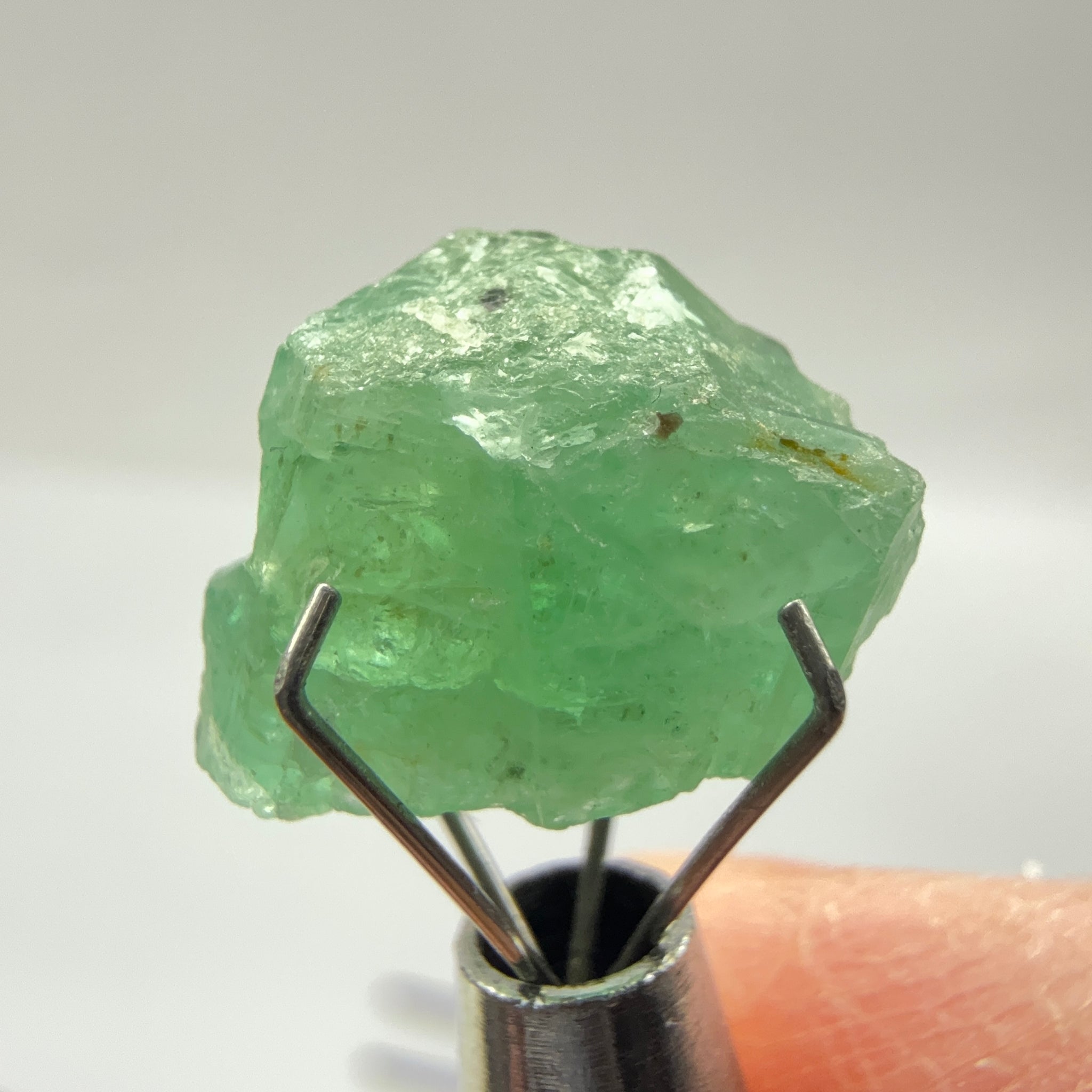 Emerald Crystal, 6.46ct, Tanzania, Untreated Unheated, specimen grade