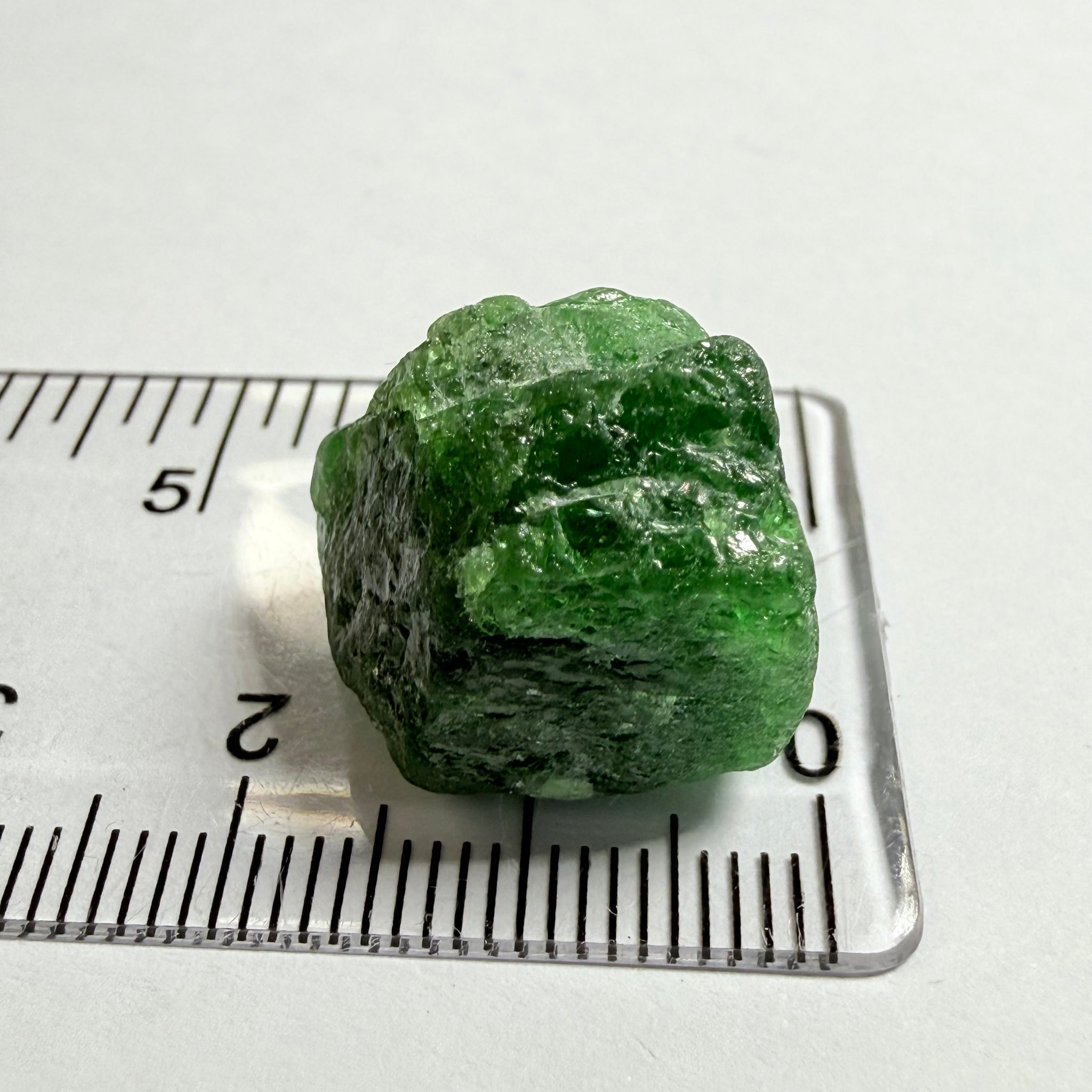 Tsavorite Garnet Specimen Nodule, 36.60ct, Merelani, Tanzania, Untreated Unheated, not for faceting