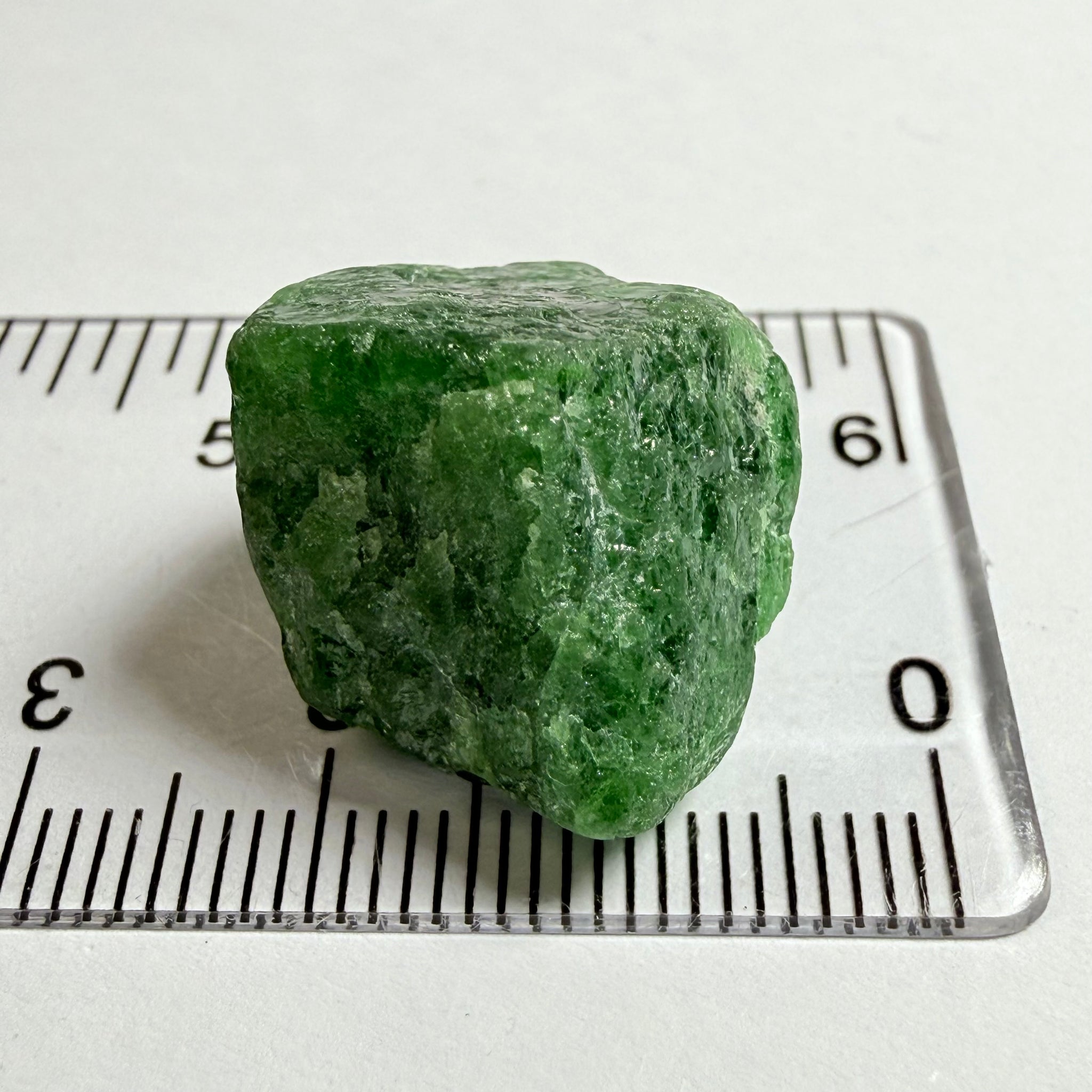 Tsavorite Garnet Specimen Nodule, 36.60ct, Merelani, Tanzania, Untreated Unheated, not for faceting