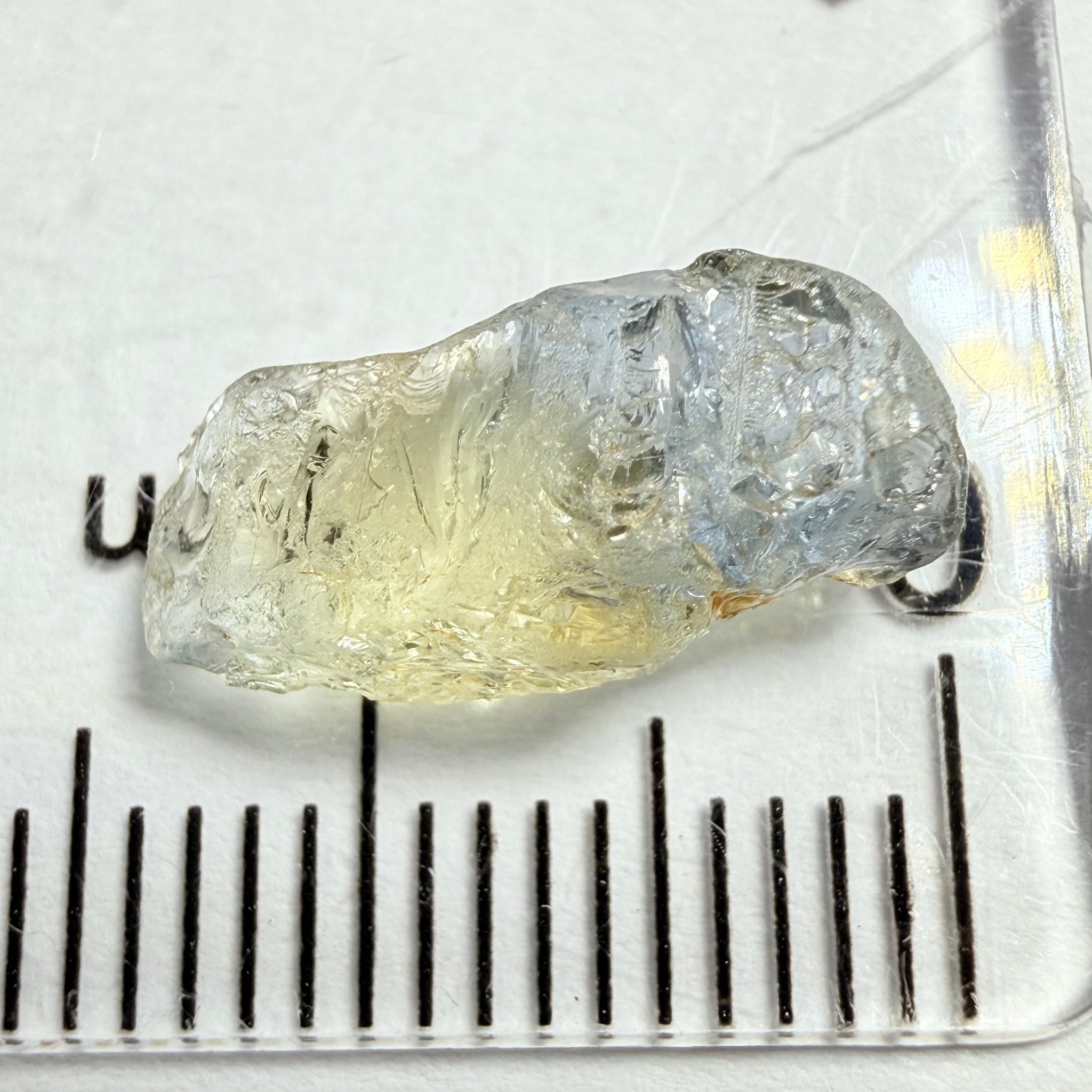 Umba Sapphire, 3.36ct, Umba, Tanzania, Untreated Unheated, too flat to facet, but set in jewellery as is