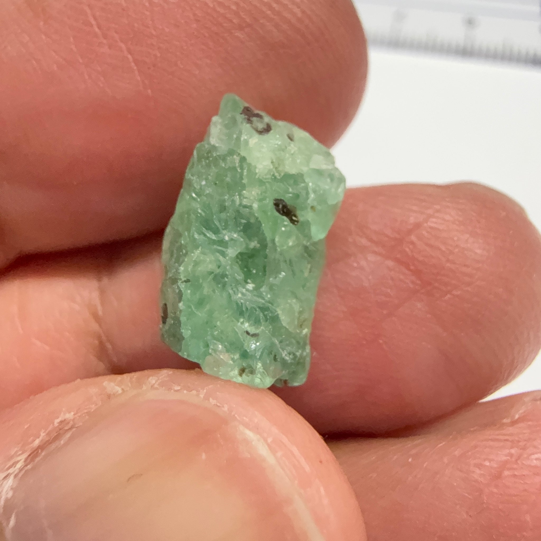 Emerald Crystal, 5.76ct, Tanzania, Untreated Unheated, specimen grade