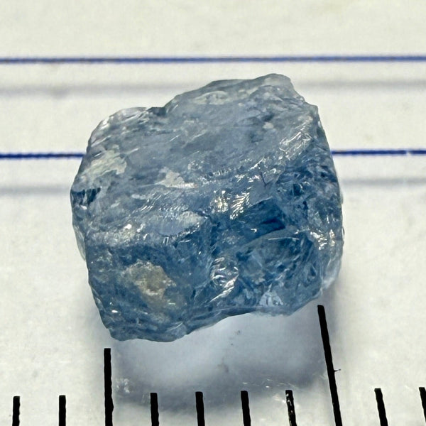 Cobalt Spinel, 1.70ct, Mahenge, Tanzania, Untreated Unheated, si-vs, flat