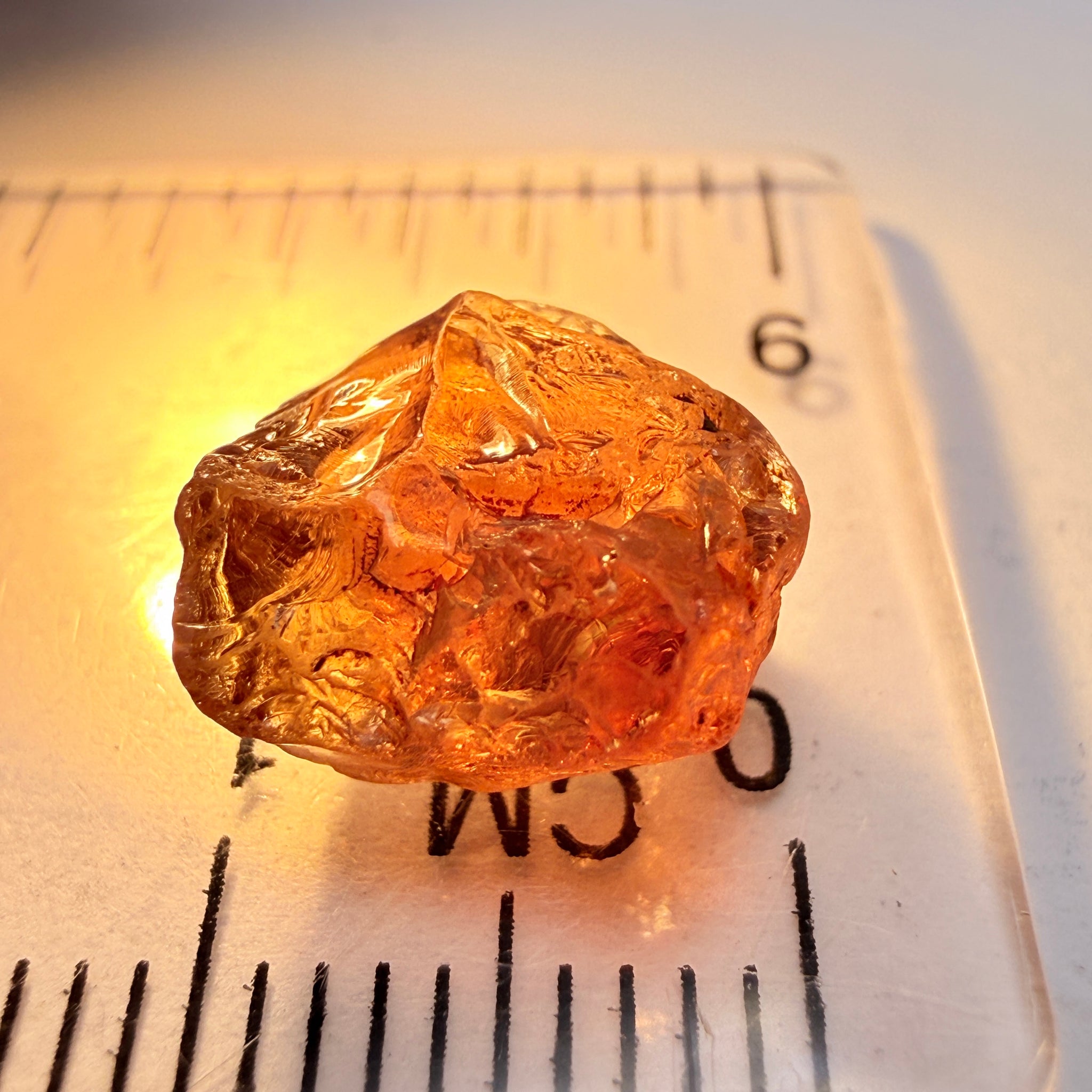 Colour Shift Garnet, 5.84ct, Tanzania, Untreated Unheated, clean with 1 veil, slightly flattish shape
