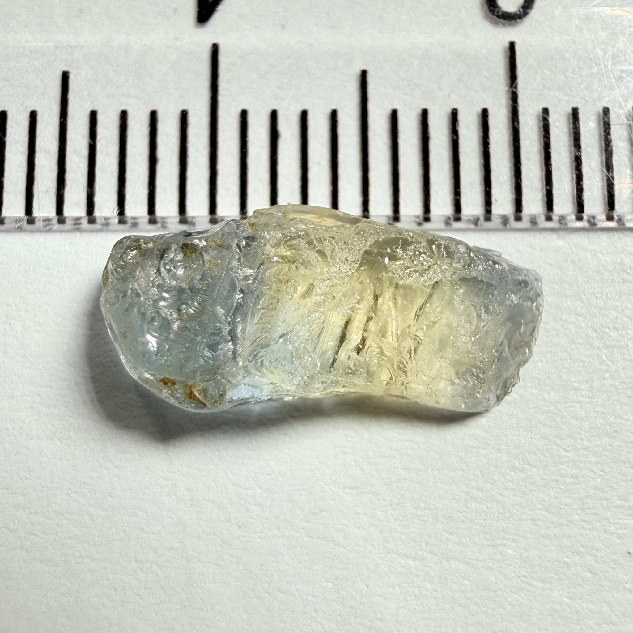 Umba Sapphire, 3.36ct, Umba, Tanzania, Untreated Unheated, too flat to facet, but set in jewellery as is