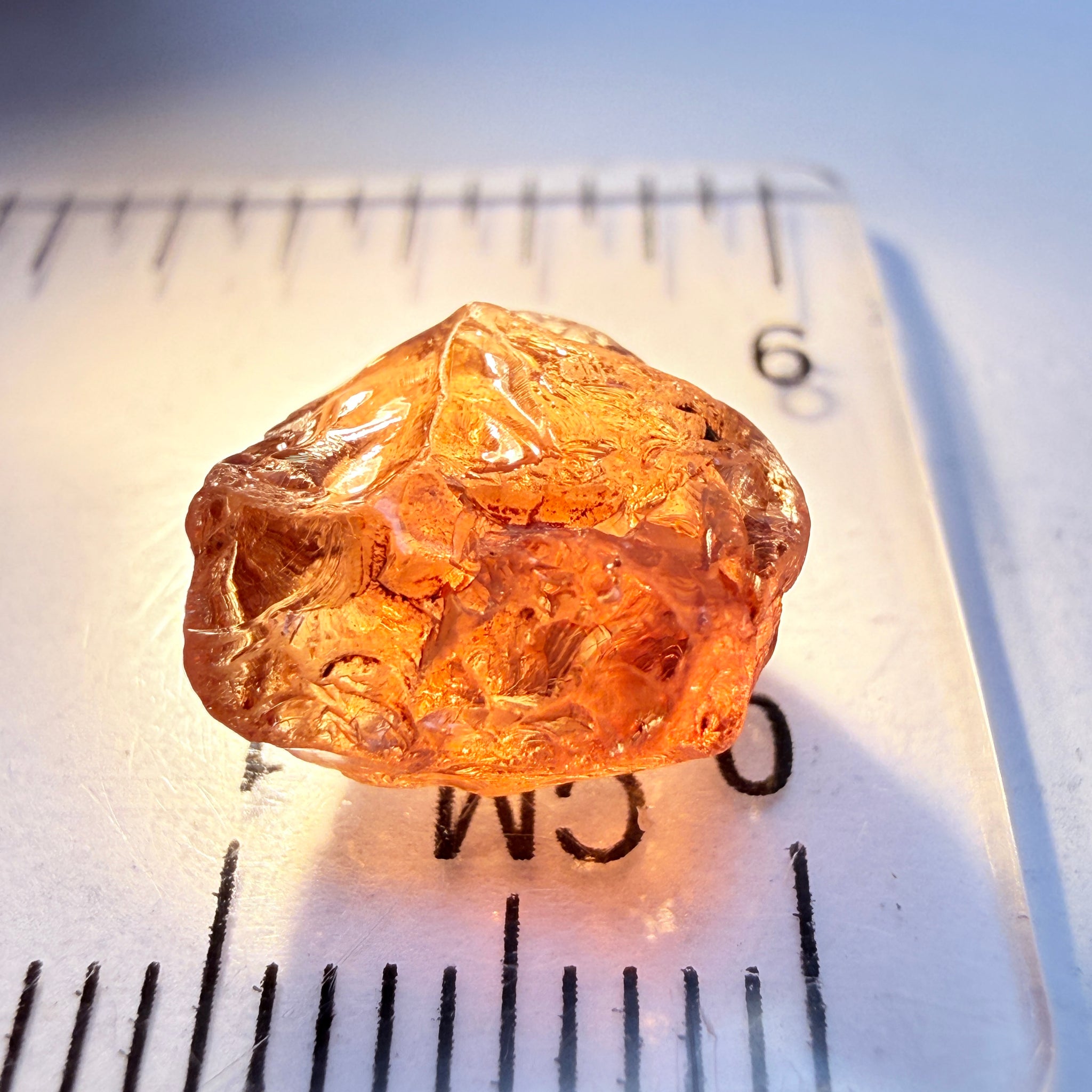 Colour Shift Garnet, 5.84ct, Tanzania, Untreated Unheated, clean with 1 veil, slightly flattish shape