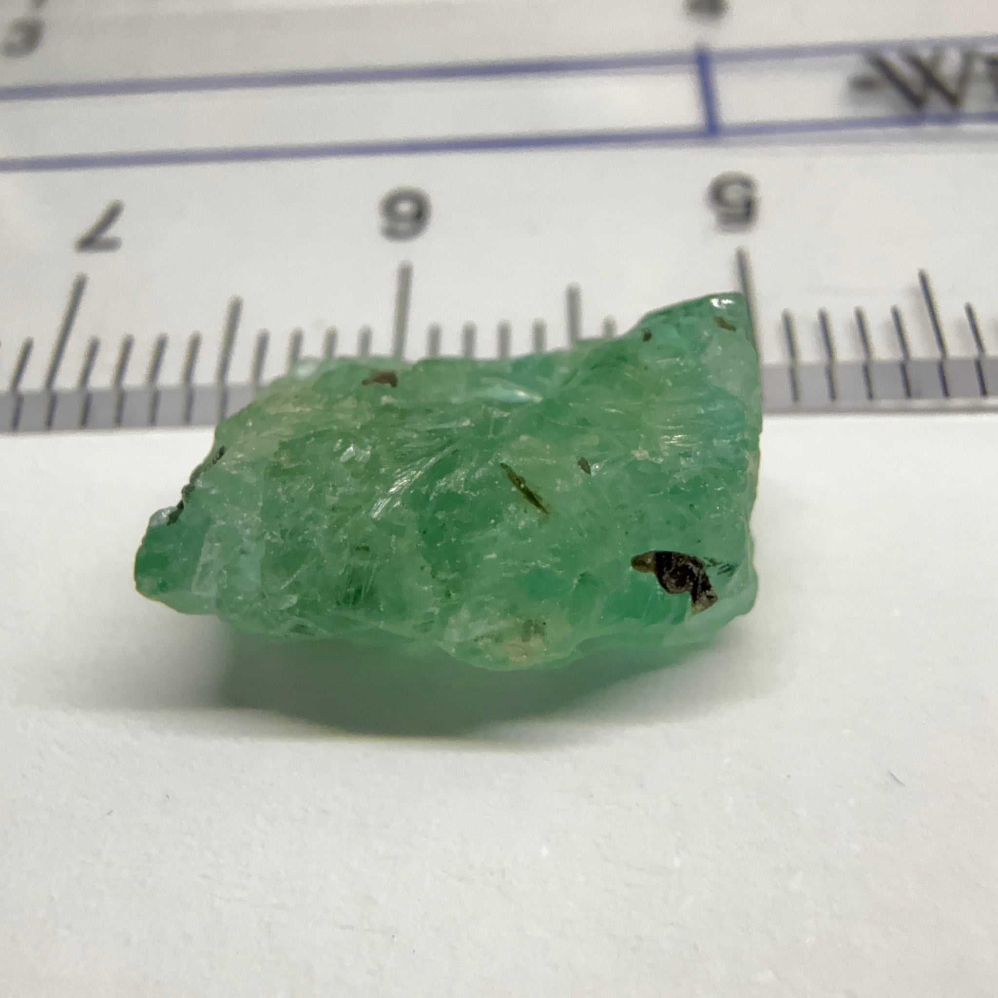 Emerald Crystal, 5.76ct, Tanzania, Untreated Unheated, specimen grade