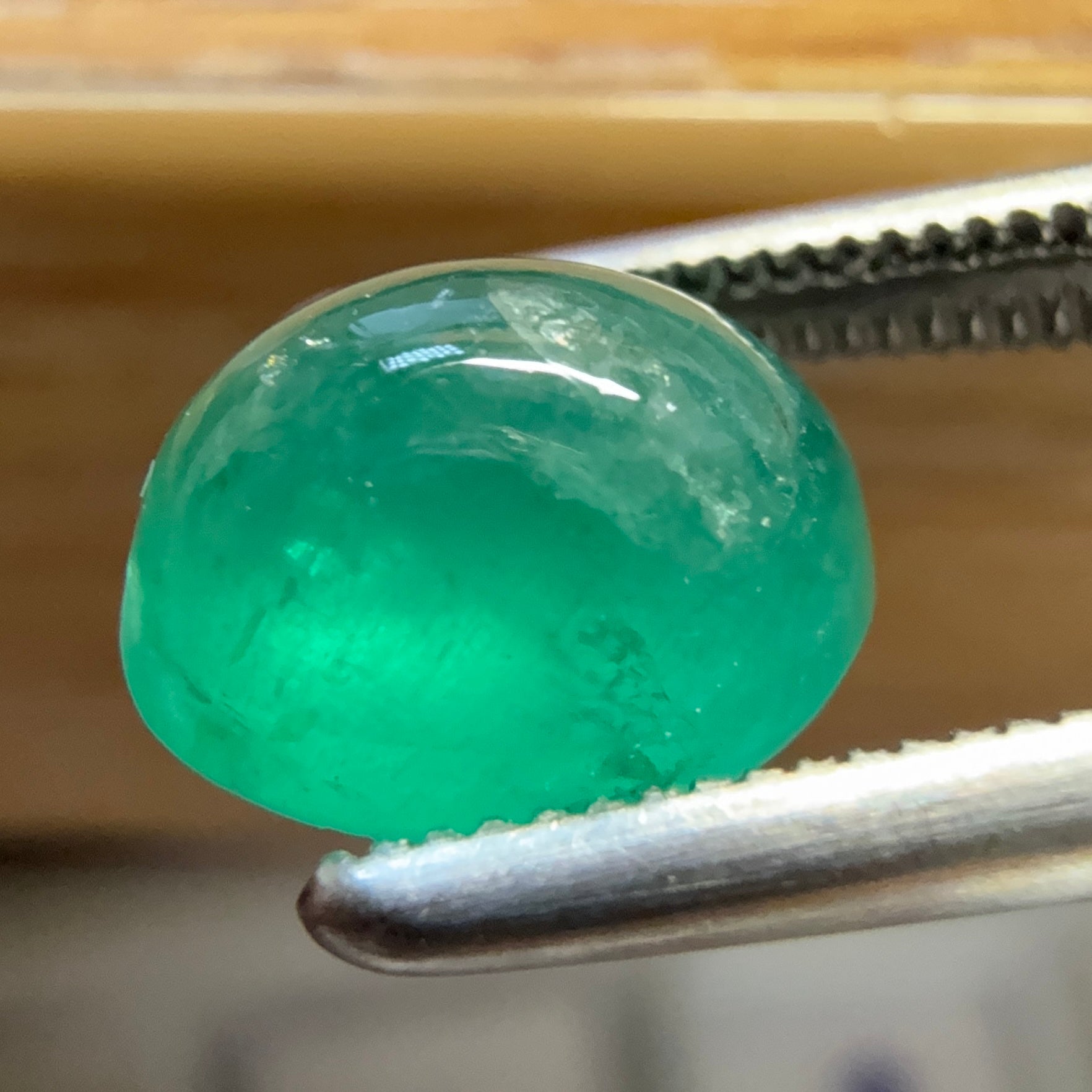 Emerald, 2.18ct, Tanzania. Untreated Unheated No Oil.