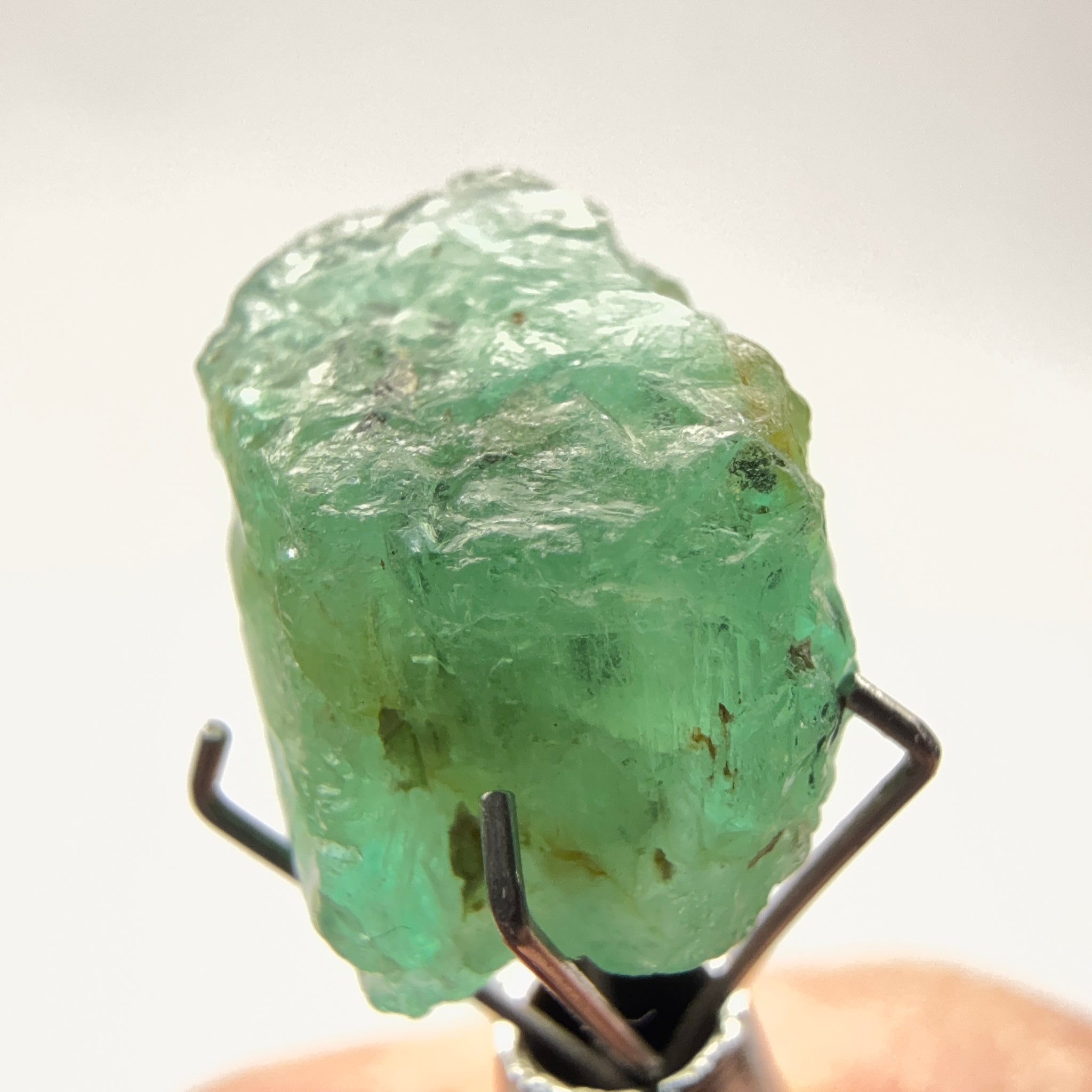 Emerald Crystal, 6.36ct, Tanzania, Untreated Unheated, specimen grade
