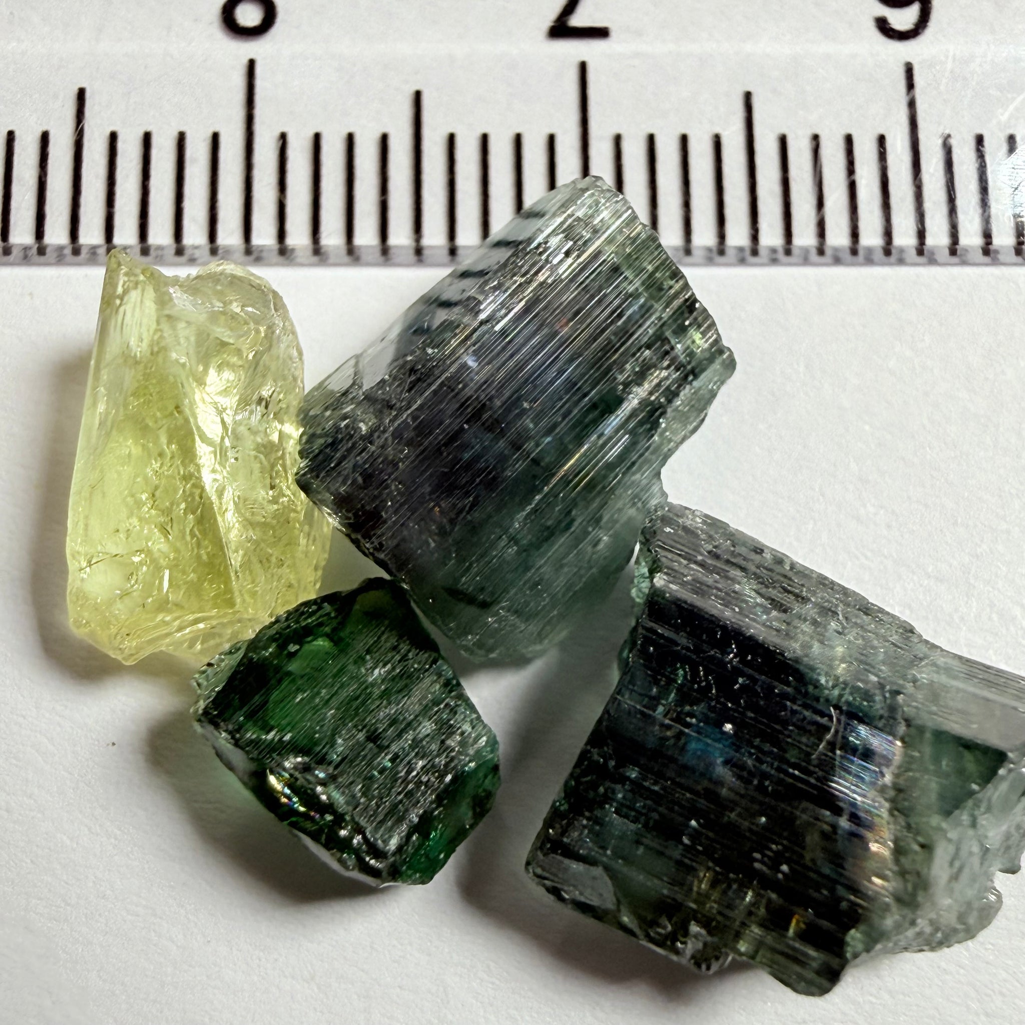 Tanzanite / Zoisite Crystal Specimen Lot, 17.35ct, Merelani, Tanzania. Unheated Unheated, it for faceting but set in jewellery as is