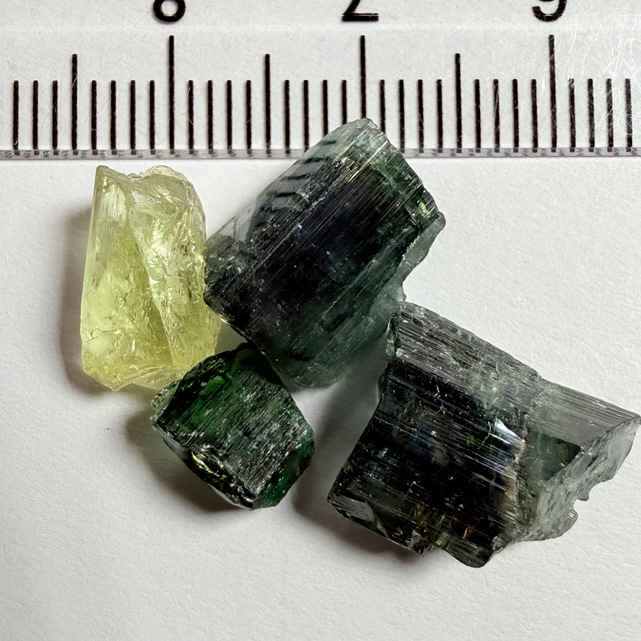 Tanzanite / Zoisite Crystal Specimen Lot, 17.35ct, Merelani, Tanzania. Unheated Unheated, it for faceting but set in jewellery as is