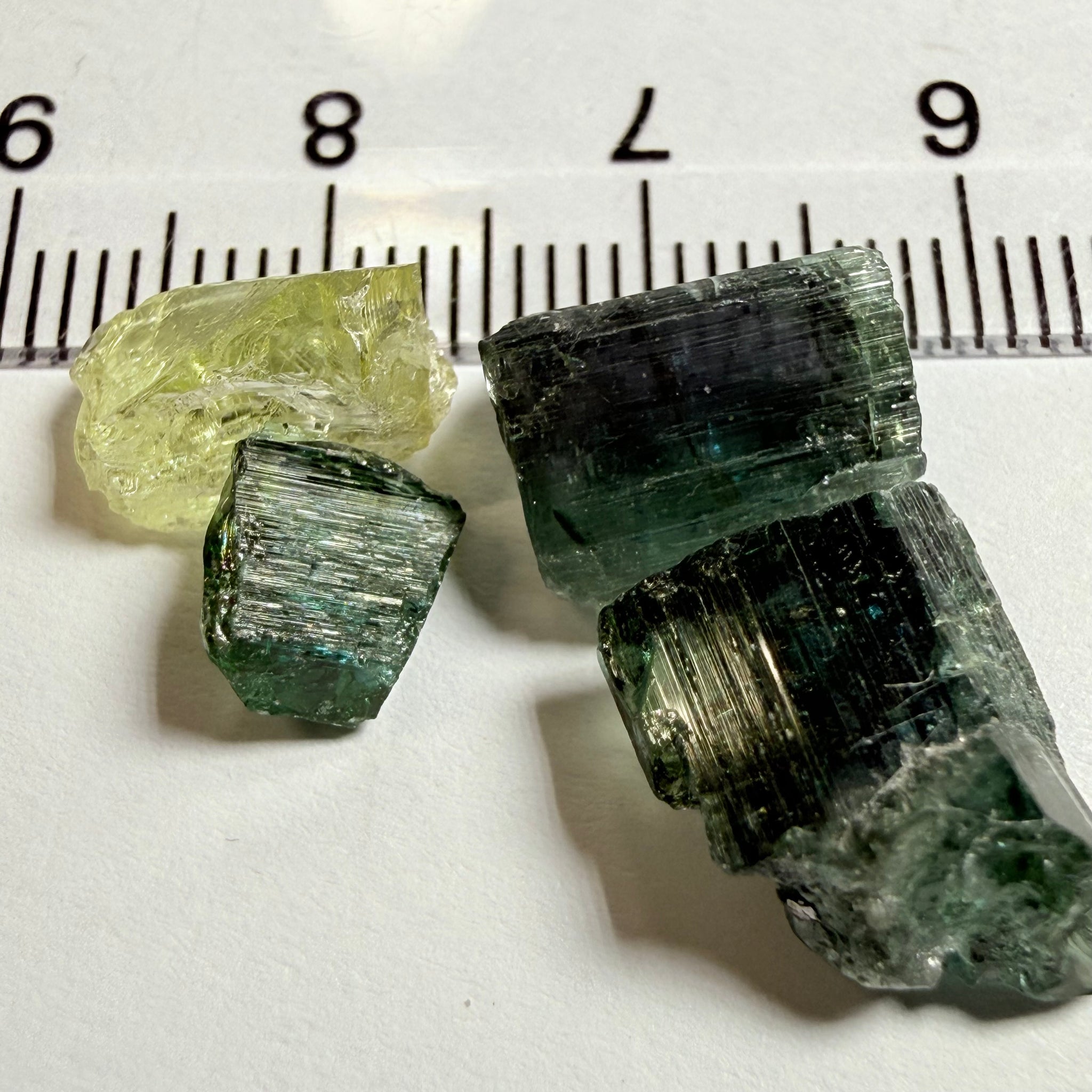 Tanzanite / Zoisite Crystal Specimen Lot, 17.35ct, Merelani, Tanzania. Unheated Unheated, it for faceting but set in jewellery as is