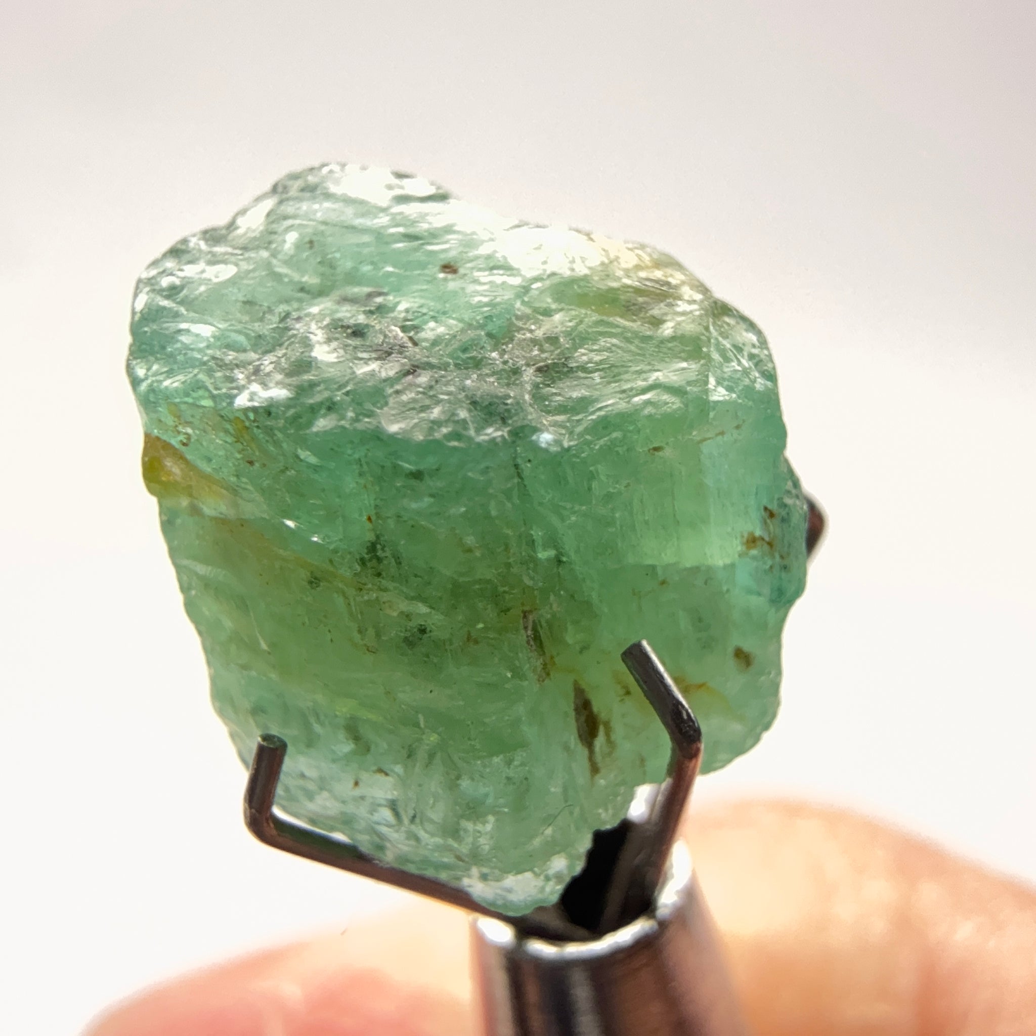Emerald Crystal, 6.36ct, Tanzania, Untreated Unheated, specimen grade