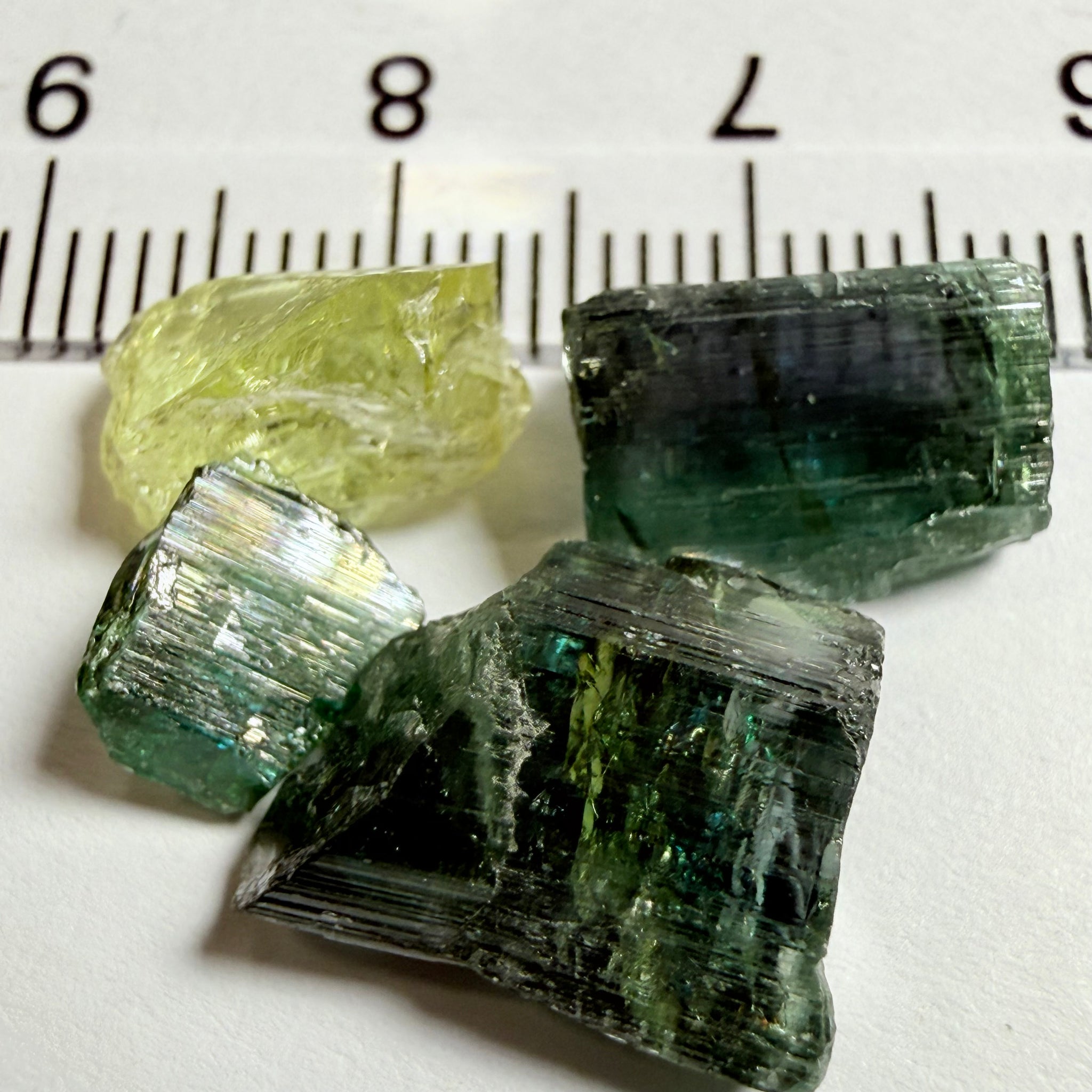 Tanzanite / Zoisite Crystal Specimen Lot, 17.35ct, Merelani, Tanzania. Unheated Unheated, it for faceting but set in jewellery as is