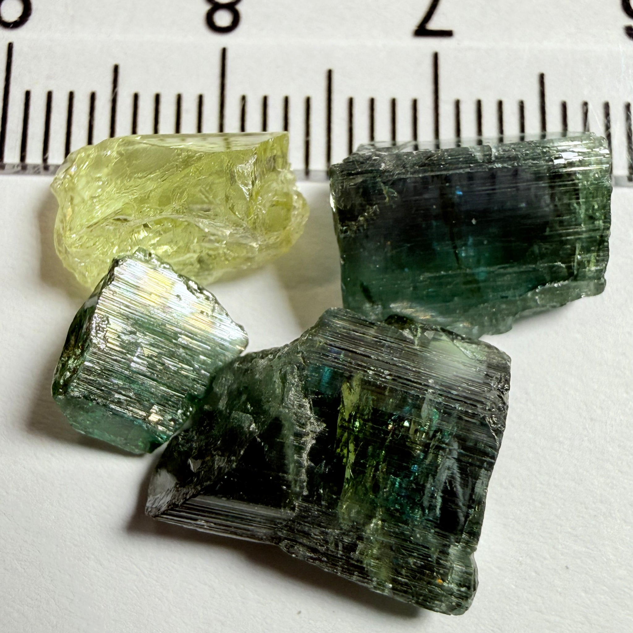 Tanzanite / Zoisite Crystal Specimen Lot, 17.35ct, Merelani, Tanzania. Unheated Unheated, it for faceting but set in jewellery as is