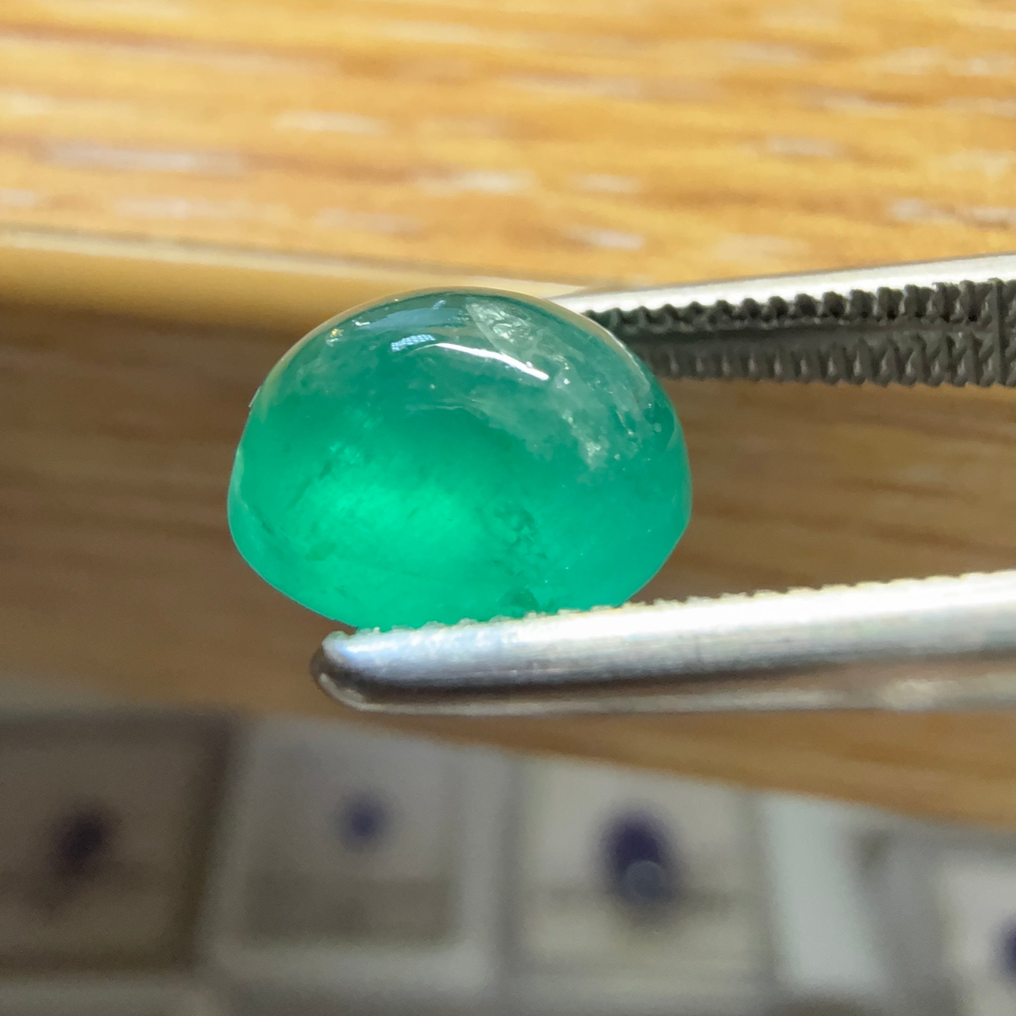 Emerald, 2.18ct, Tanzania. Untreated Unheated No Oil.
