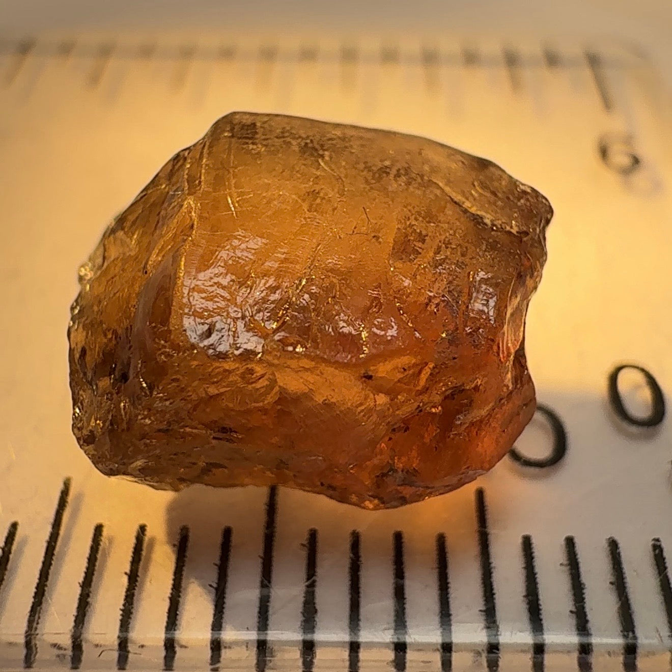 Colour Change Garnet, 6.75ct, Tanzania, Untreated Unheated, silky with slight inclusions on the outside, I have circled where the inclusions are, see other photos, the base colour in normal room light is the second pic