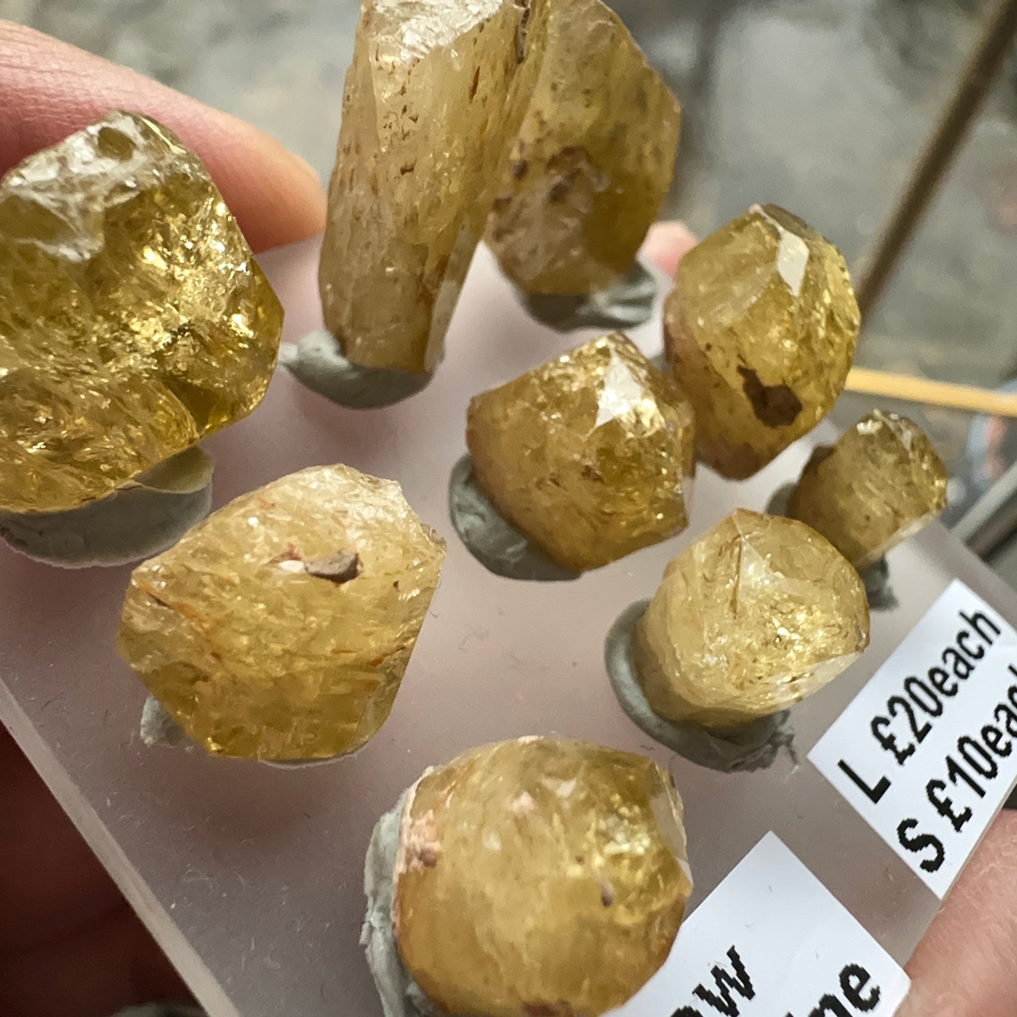 Tourmaline Crystals Lot, 9pc, Untreated Unheated, price for the lot