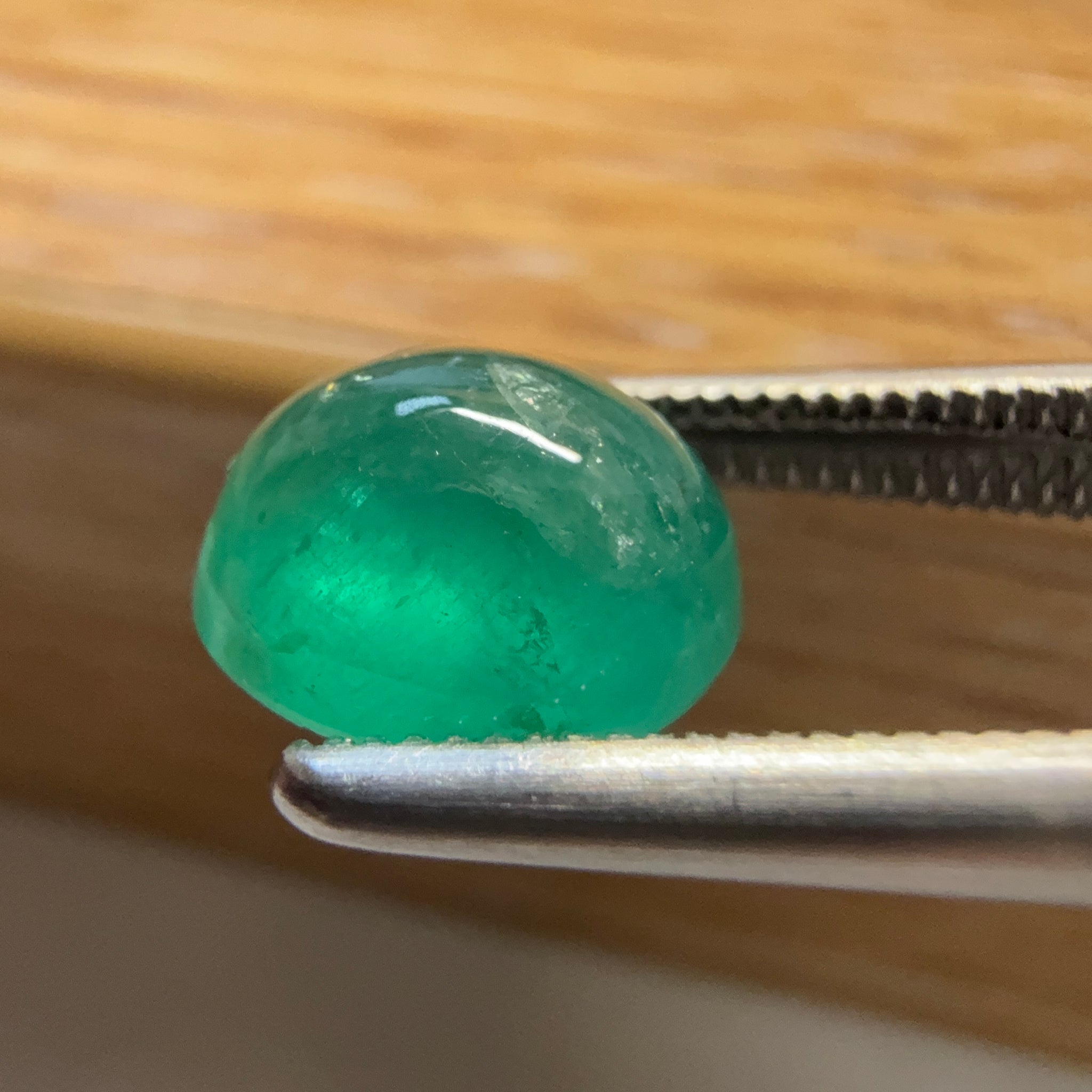 Emerald, 2.18ct, Tanzania. Untreated Unheated No Oil.