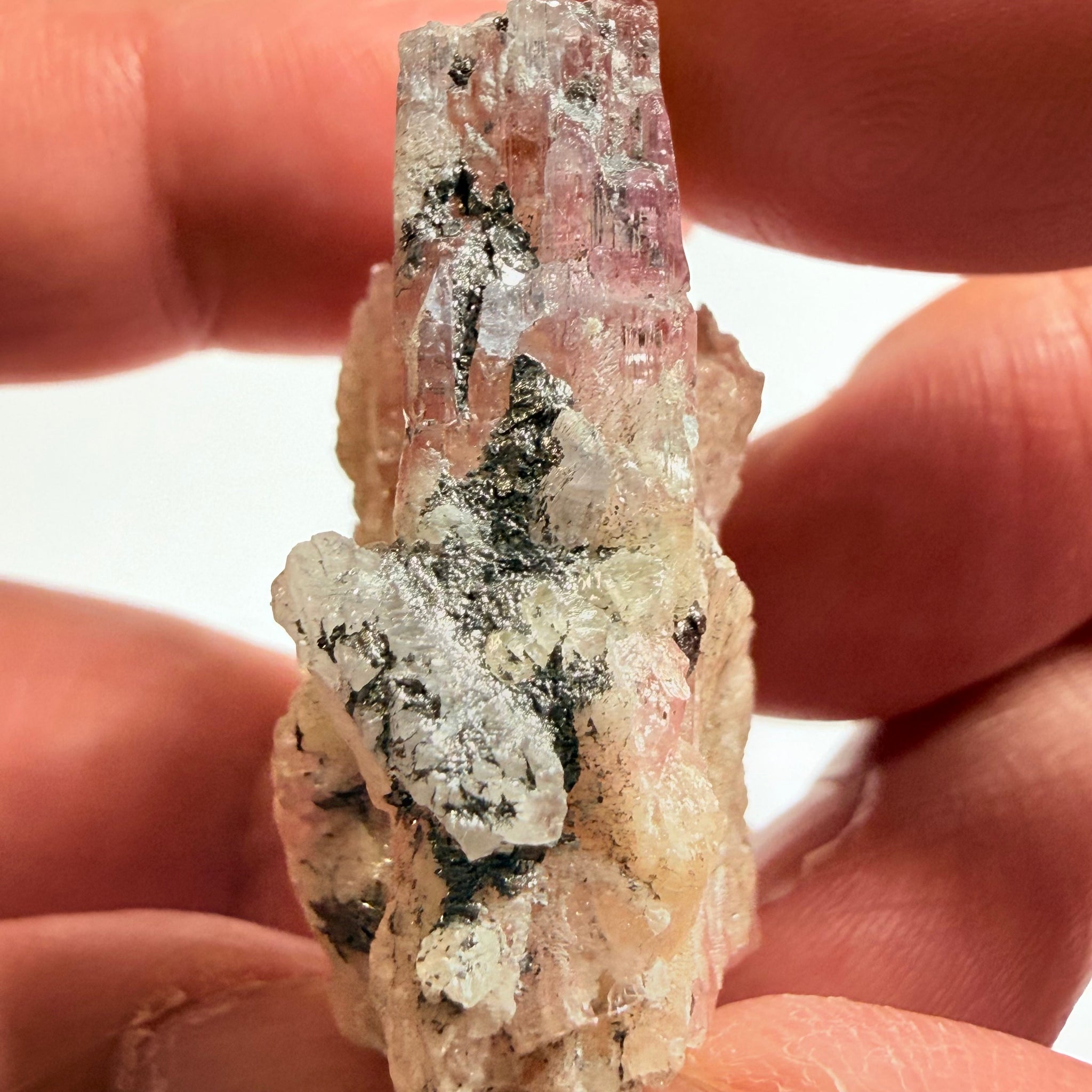 Pink Tanzanite Crystal Specimen, 139.66ct, Merelani, Tanzania. Unheated Unheated