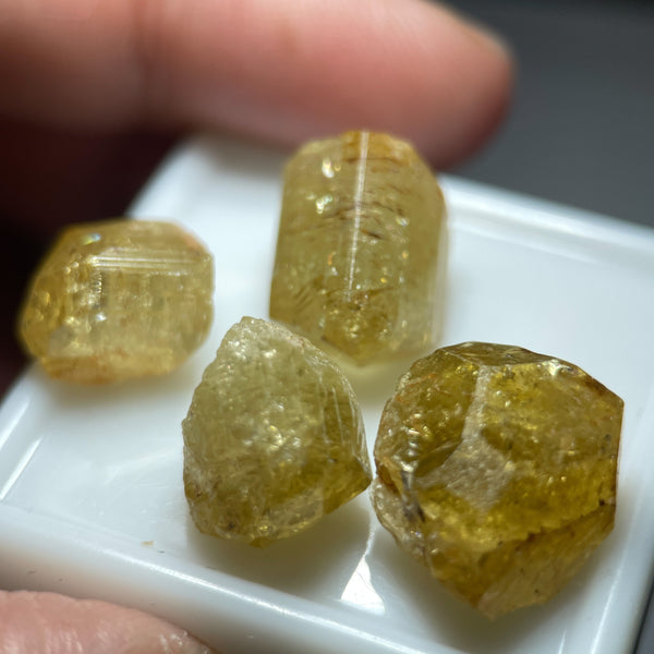 47.68 Carats Yellow Tourmaline Lot Laletema Tanzania