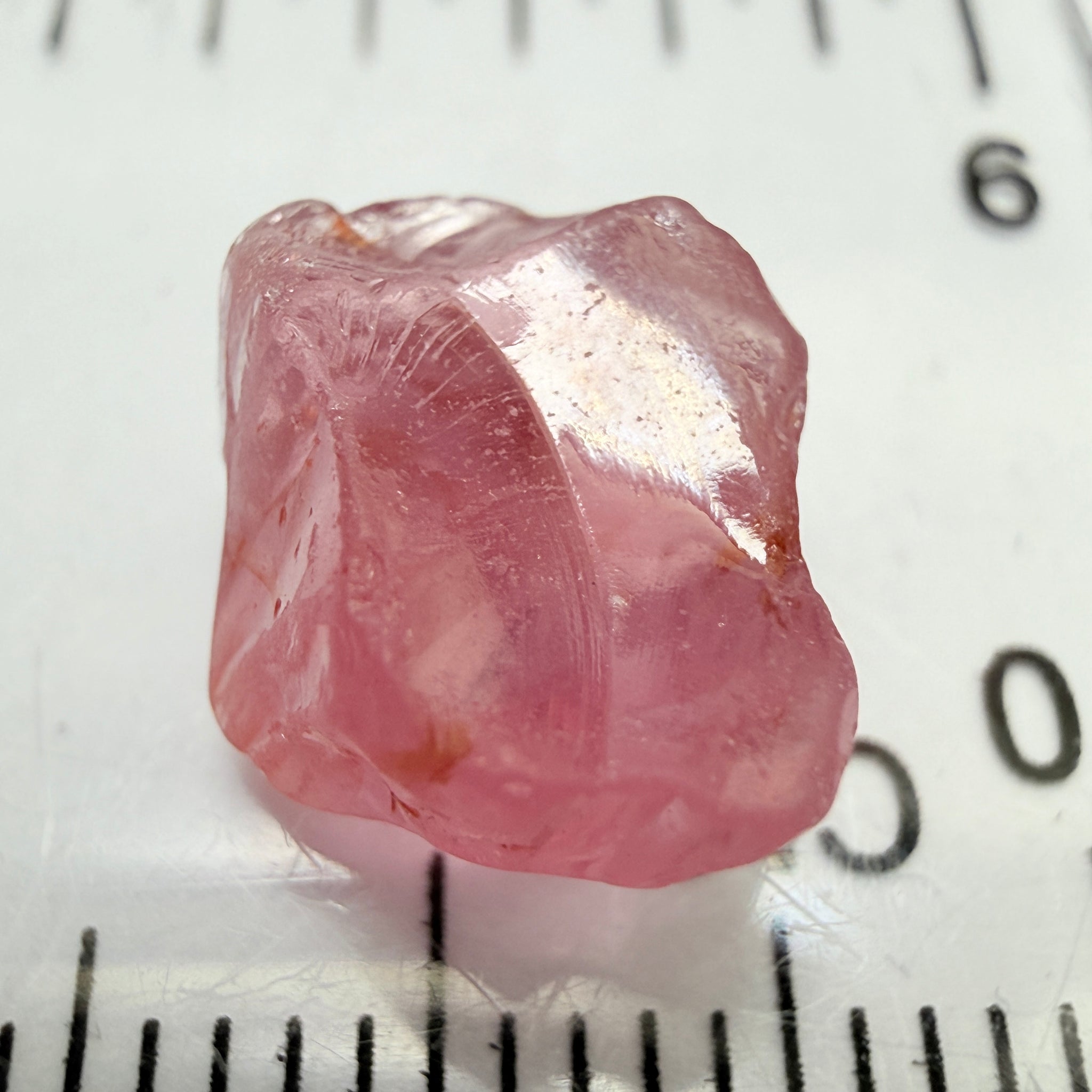 Spinel, 4.30ct, Tanzania, Untreated Unheated, Silky, with slight inclusions on the outside