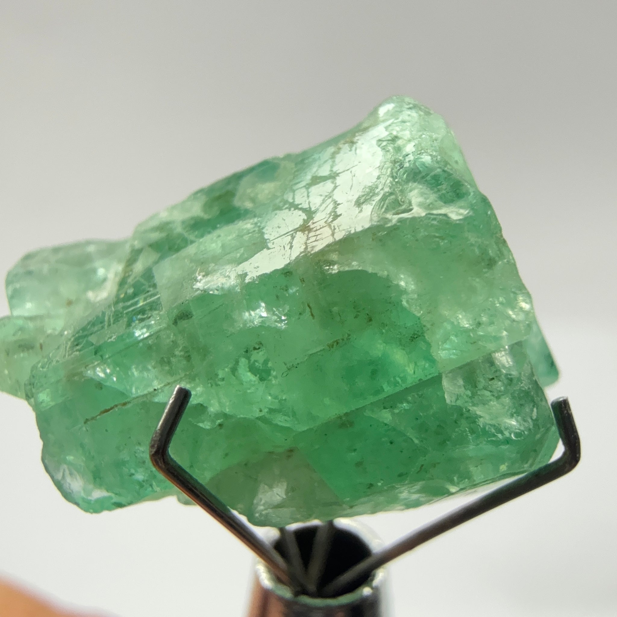 Emerald Crystal, 12.37ct, Tanzania, Untreated Unheated, specimen grade