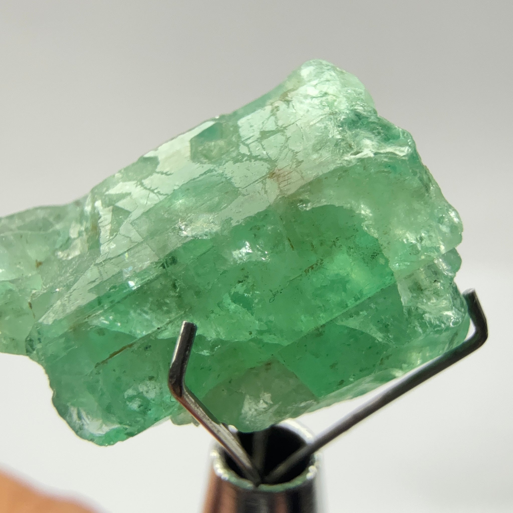 Emerald Crystal, 12.37ct, Tanzania, Untreated Unheated, specimen grade