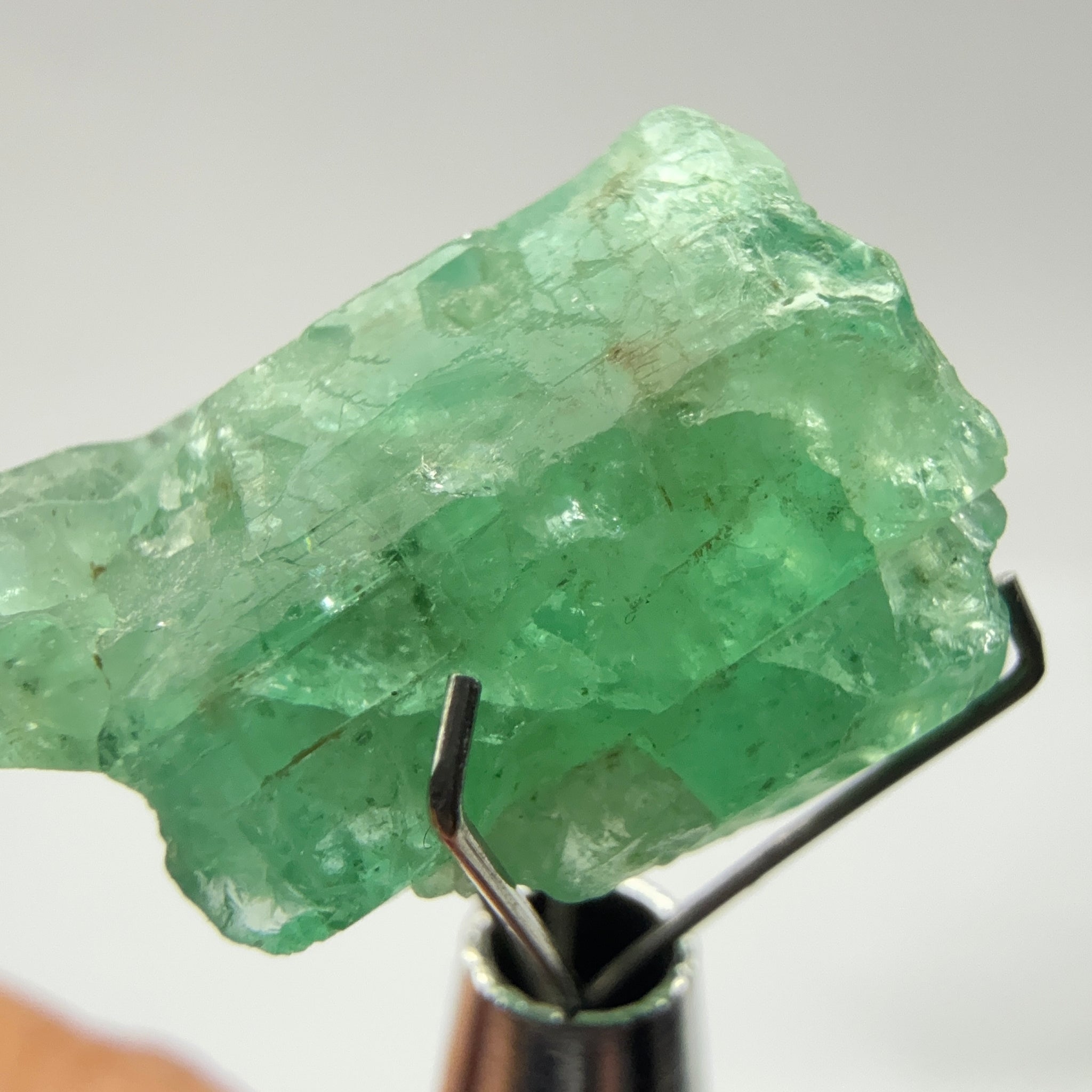 Emerald Crystal, 12.37ct, Tanzania, Untreated Unheated, specimen grade