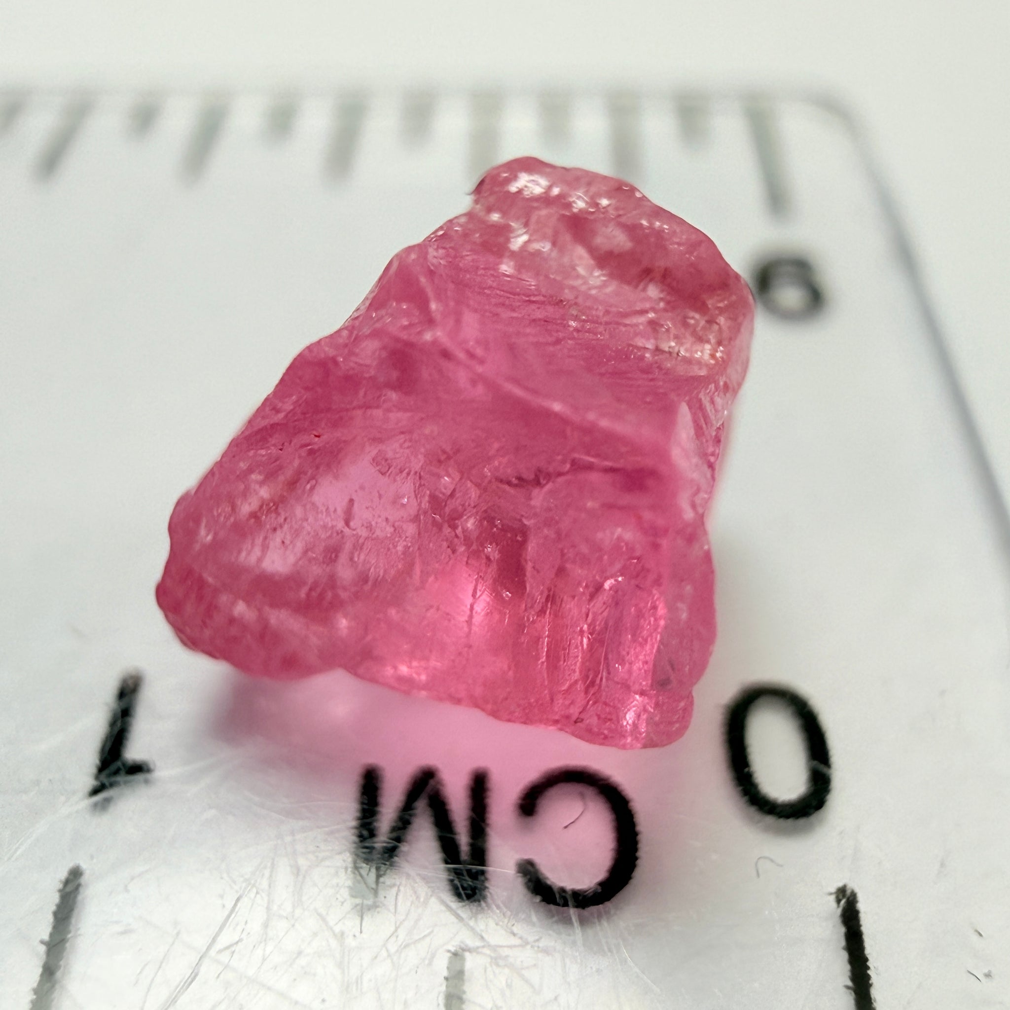 Mahenge Spinel, 2.90ct, Mahenge, Tanzania, Untreated Unheated. Slight inclusions, no crack! See the backlit photos and video for inclusion positioning