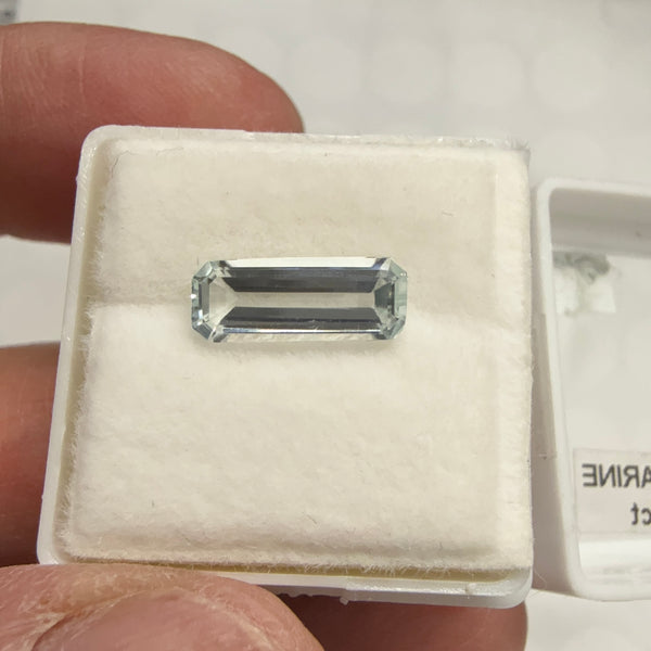 Aquamarine, 1.50ct, Zambia, Unheated Untreated