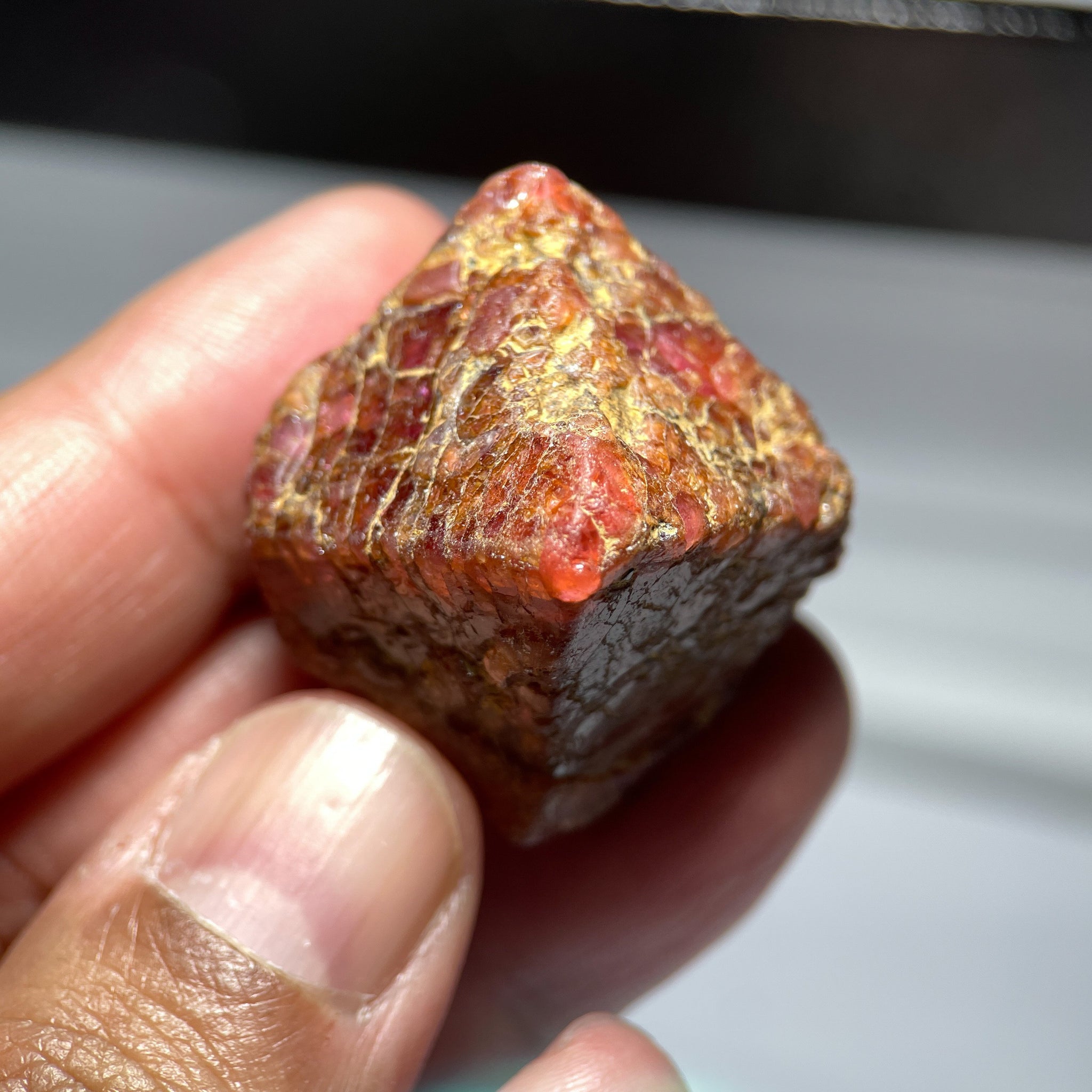 204.07Ct Ruby Crystal Tanzania Unheated Untreated 33 X 32 36.9Mm