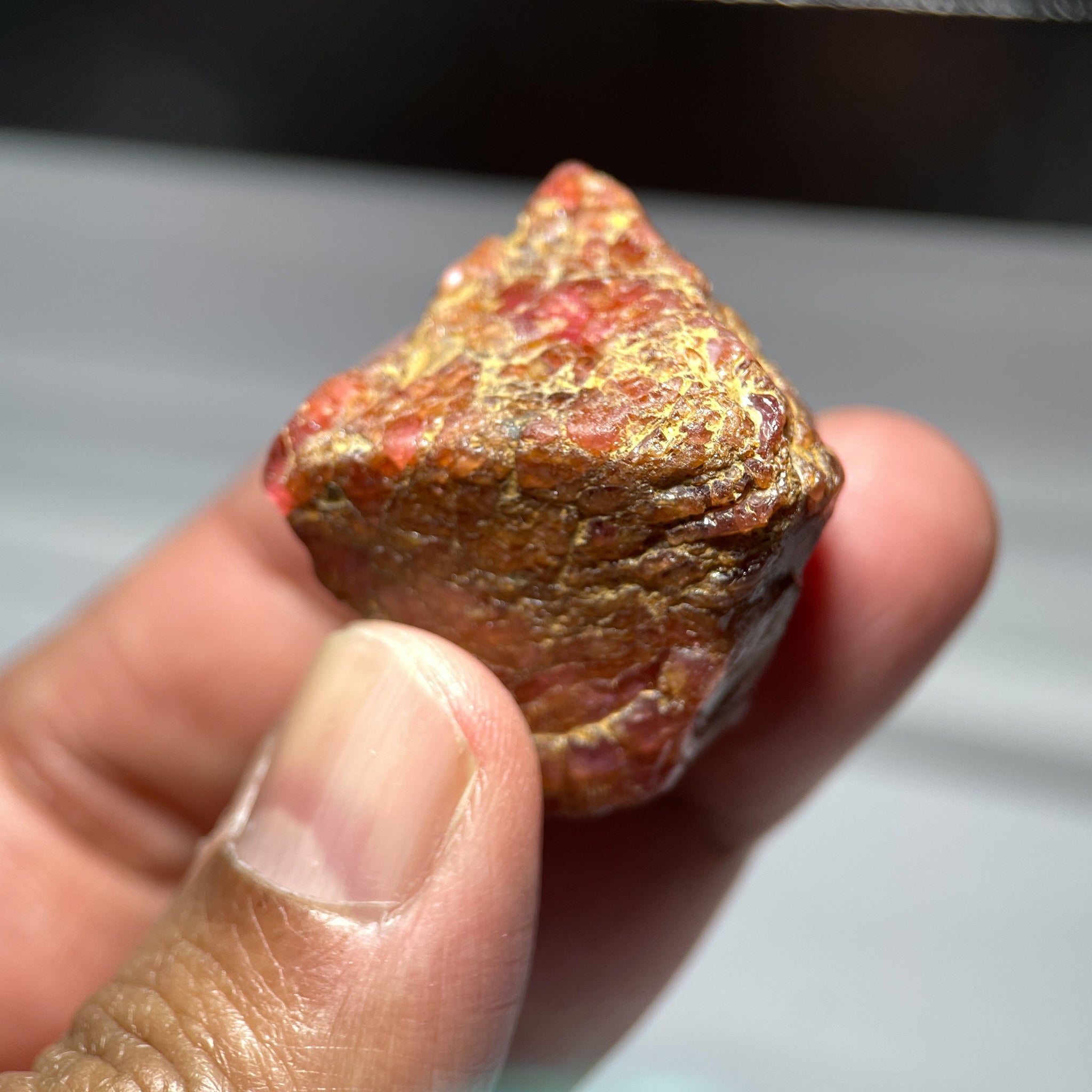 204.07Ct Ruby Crystal Tanzania Unheated Untreated 33 X 32 36.9Mm