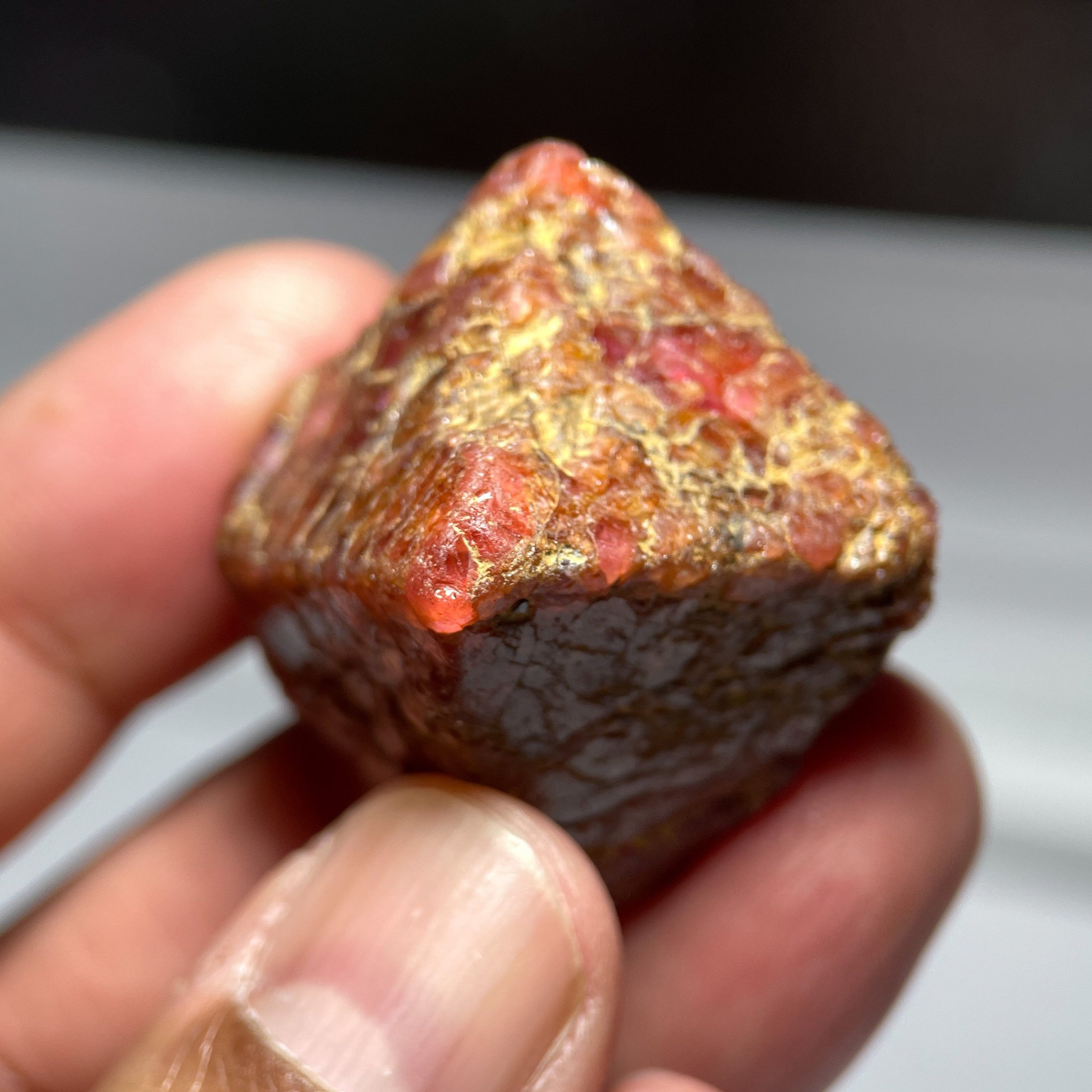 204.07Ct Ruby Crystal Tanzania Unheated Untreated 33 X 32 36.9Mm