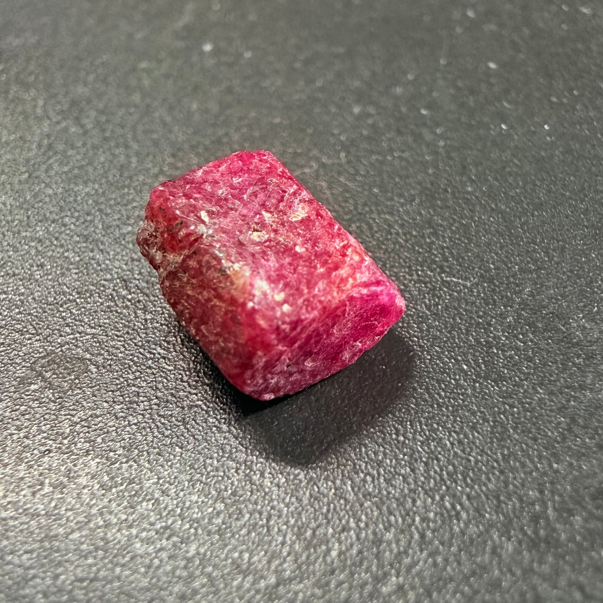 Ruby Crystal, tiny but well formed, 4.85ct, Tanzania, Untreated Unheated