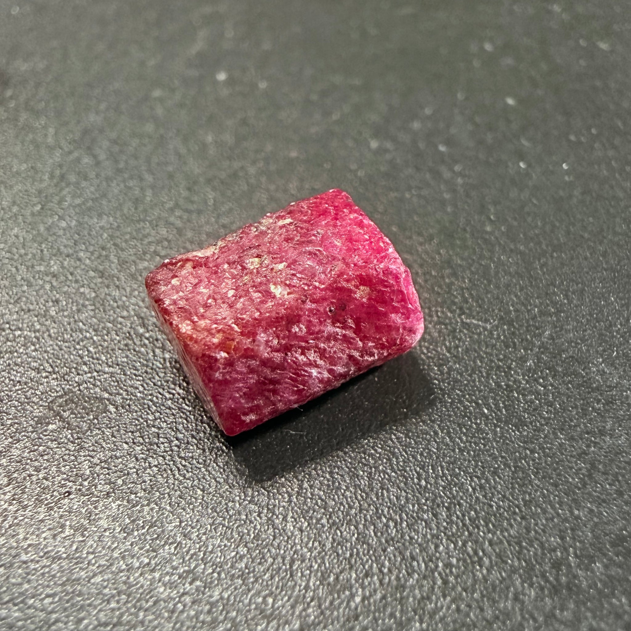 Ruby Crystal, tiny but well formed, 4.85ct, Tanzania, Untreated Unheated