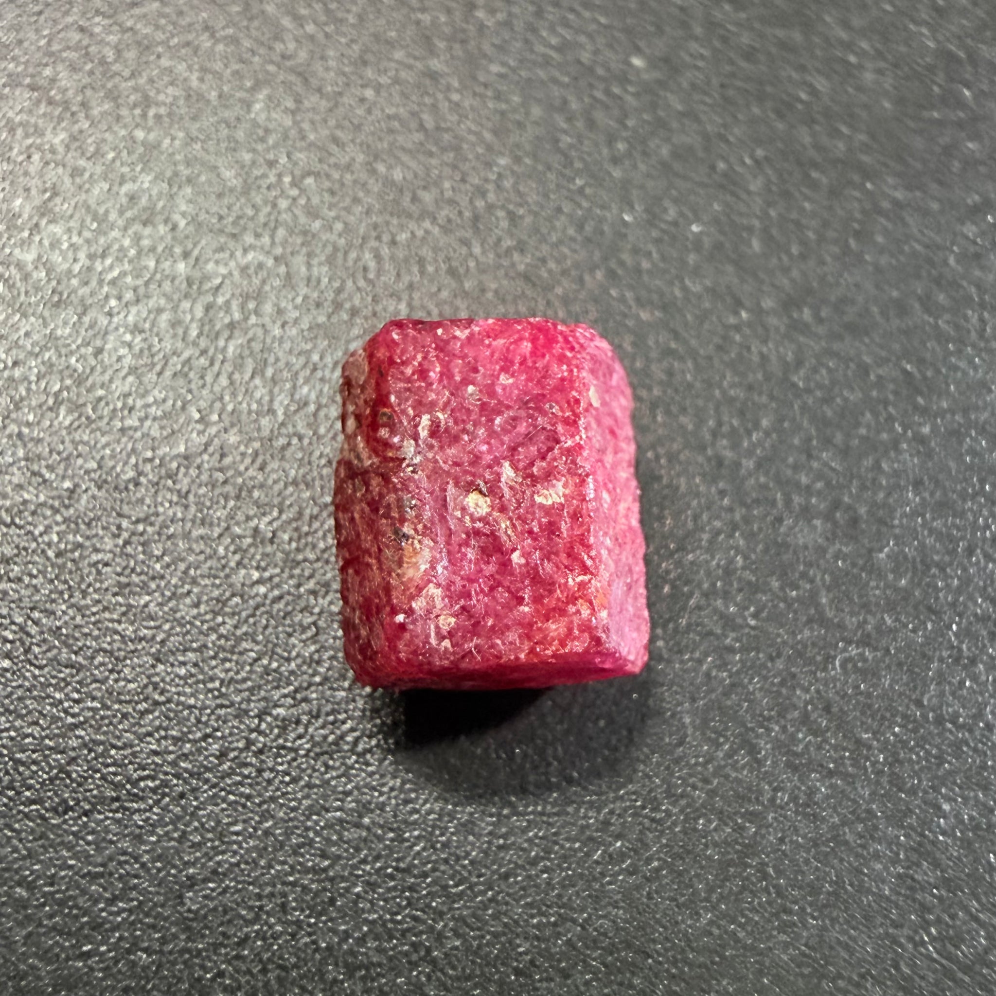 Ruby Crystal, tiny but well formed, 4.85ct, Tanzania, Untreated Unheated