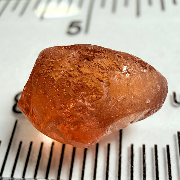Malaya Garnet, 6.33ct, Umba Valley, Tanzania, Untreated Unheated, vvs