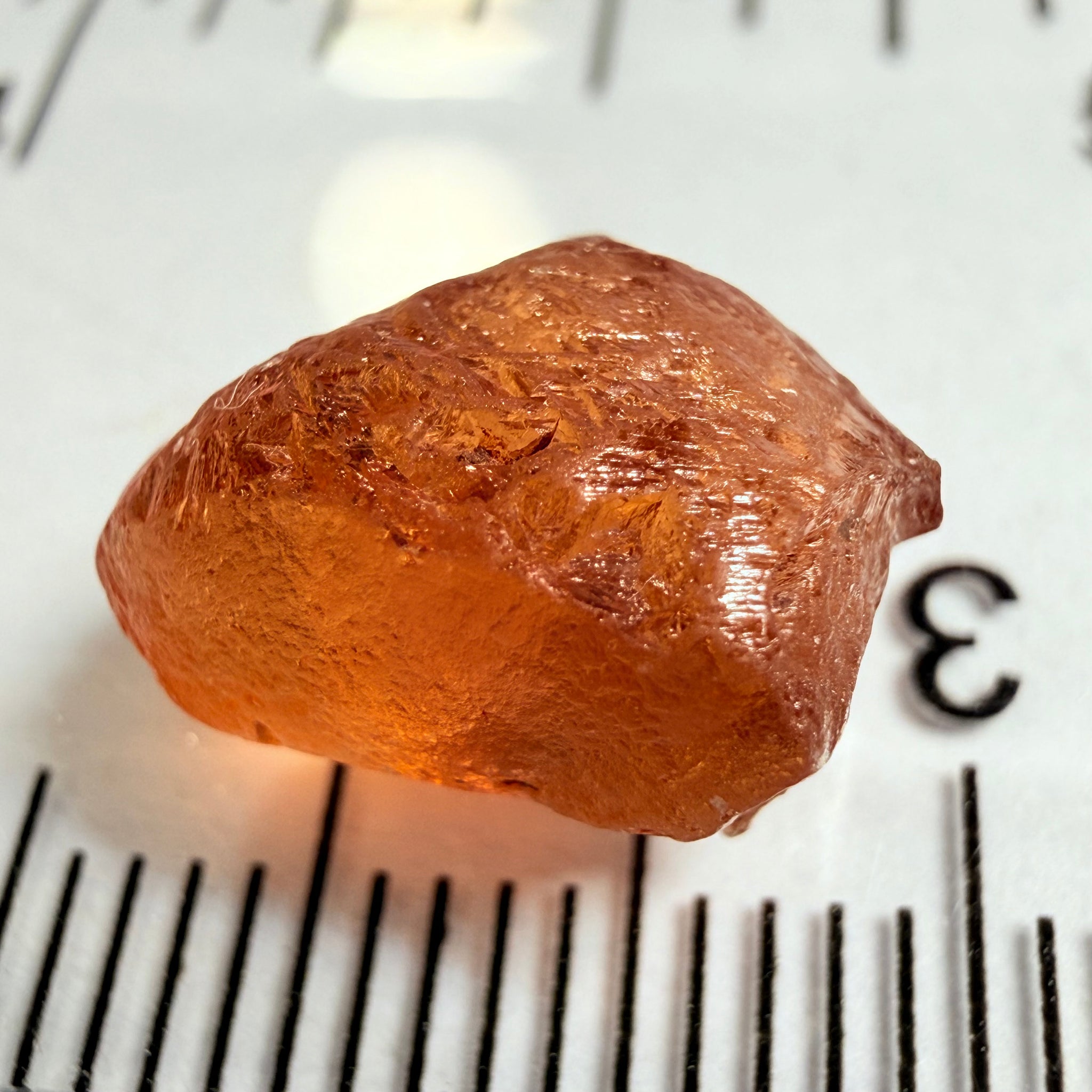 Malaya Garnet, 6.33ct, Umba Valley, Tanzania, Untreated Unheated, vvs