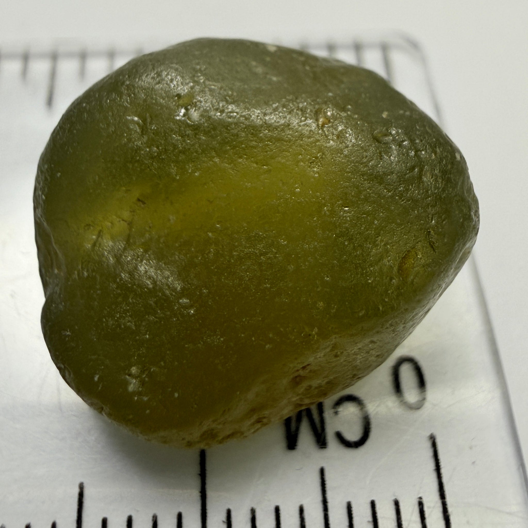 Olive-Green Zircon, 28.89ct, Tunduru, Tanzania, Untreated Unheated, no inclusions, just silk