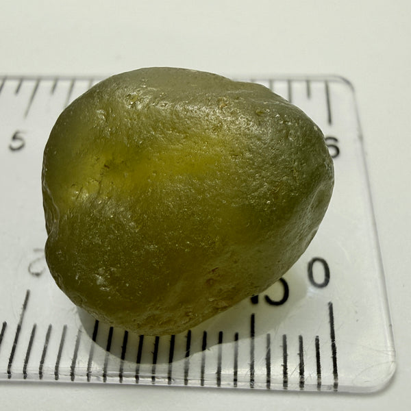 Olive-Green Zircon, 28.89ct, Tunduru, Tanzania, Untreated Unheated, no inclusions, just silk