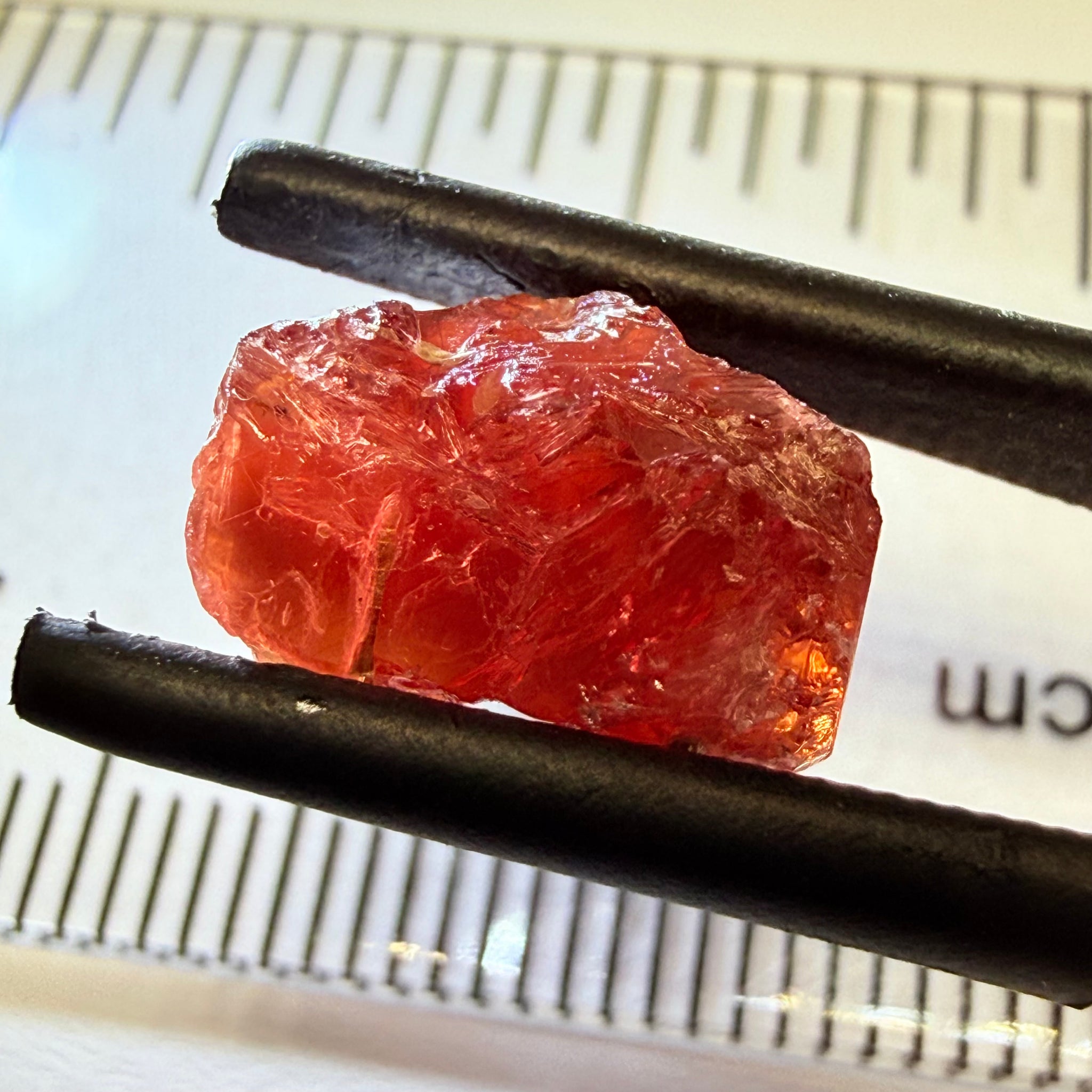 Umba Sapphire, 6.96ct, Umba, Tanzania, Untreated Unheated, surface gunk that will need to be removed on preform, inside its cloudy with no inclusions once the stuff on the skin is removed, see pics and backlit