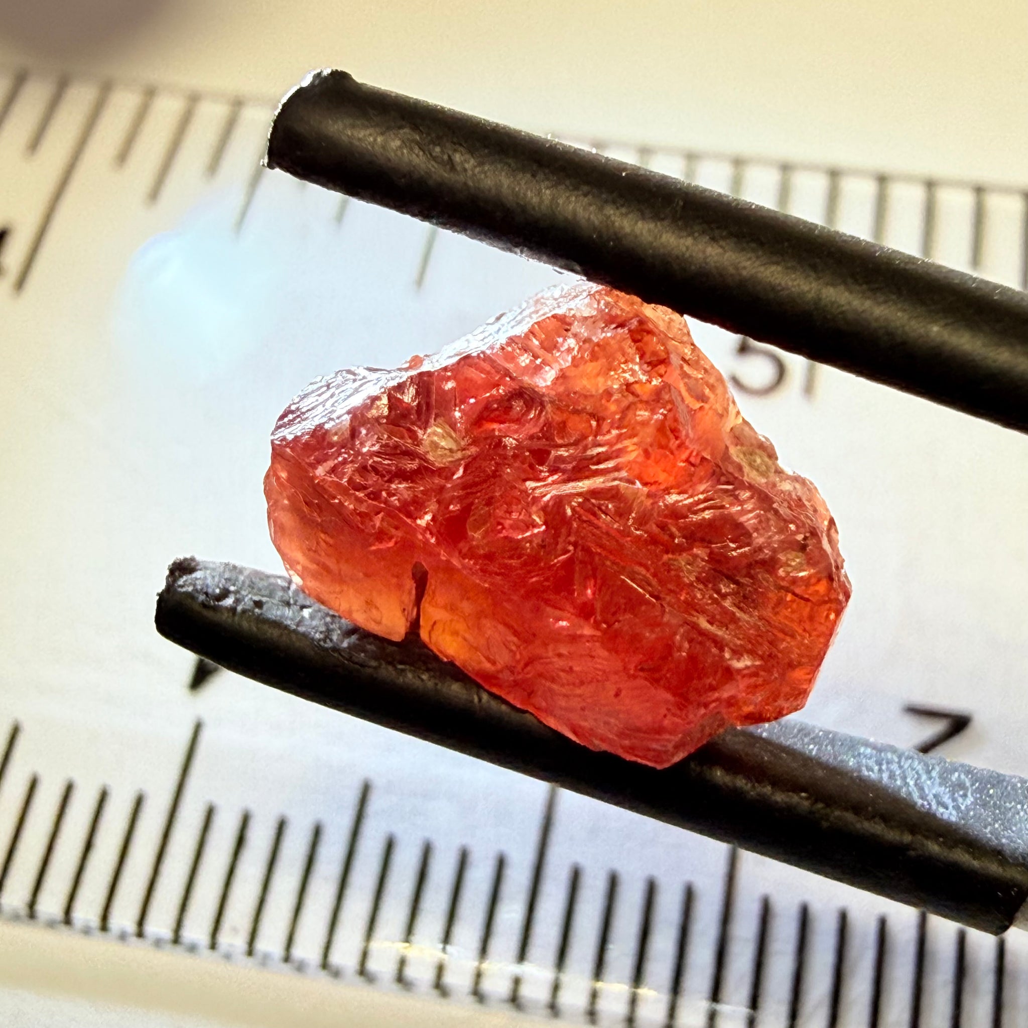 Umba Sapphire, 6.96ct, Umba, Tanzania, Untreated Unheated, surface gunk that will need to be removed on preform, inside its cloudy with no inclusions once the stuff on the skin is removed, see pics and backlit