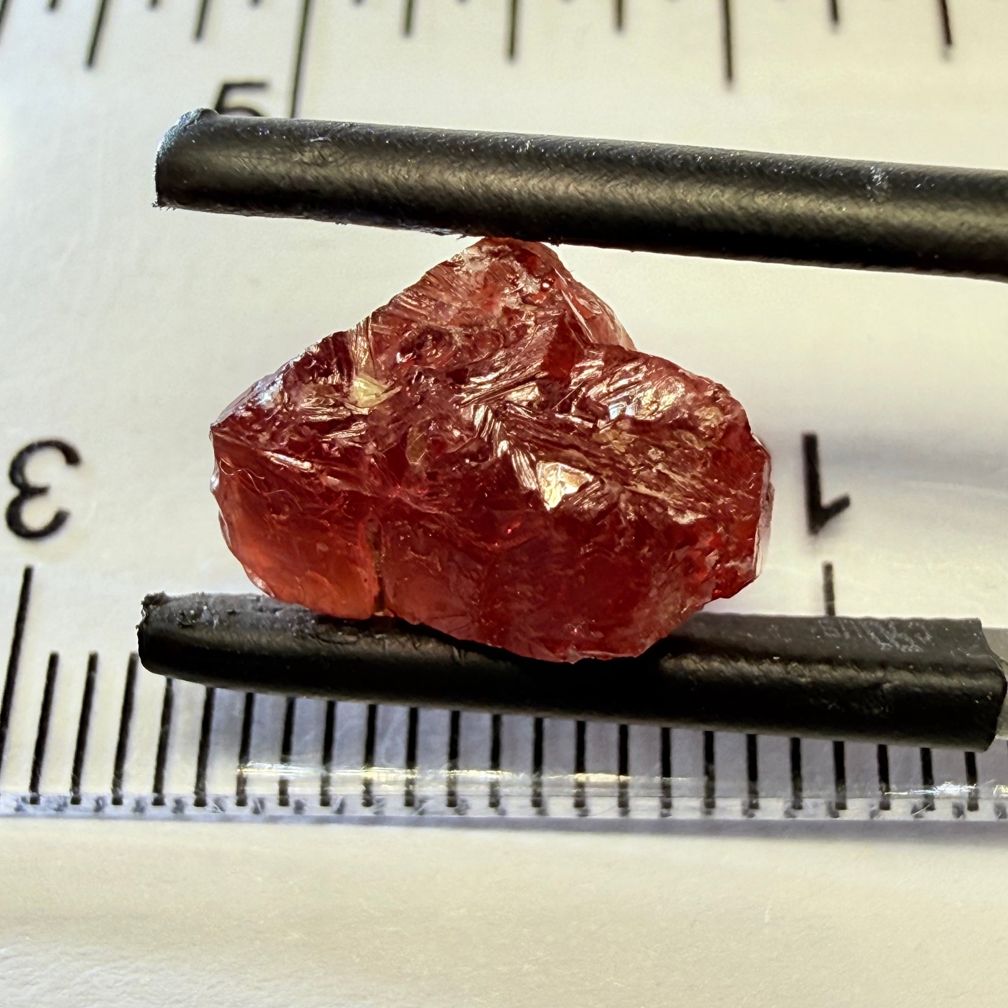 Umba Sapphire, 6.96ct, Umba, Tanzania, Untreated Unheated, surface gunk that will need to be removed on preform, inside its cloudy with no inclusions once the stuff on the skin is removed, see pics and backlit